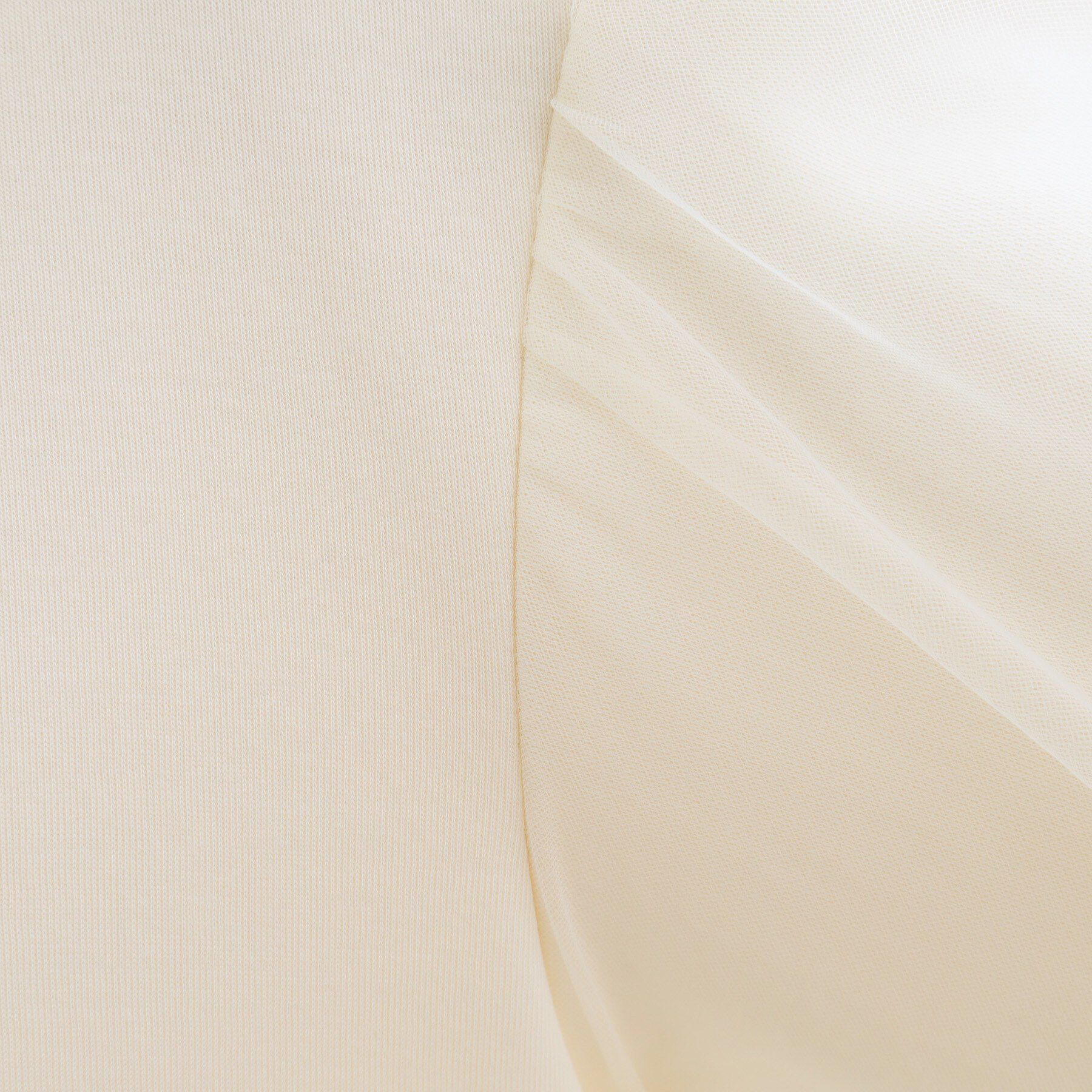 Reflect「チュールレイヤードスリーブプルオーバー」|Tシャツ・カットソー|