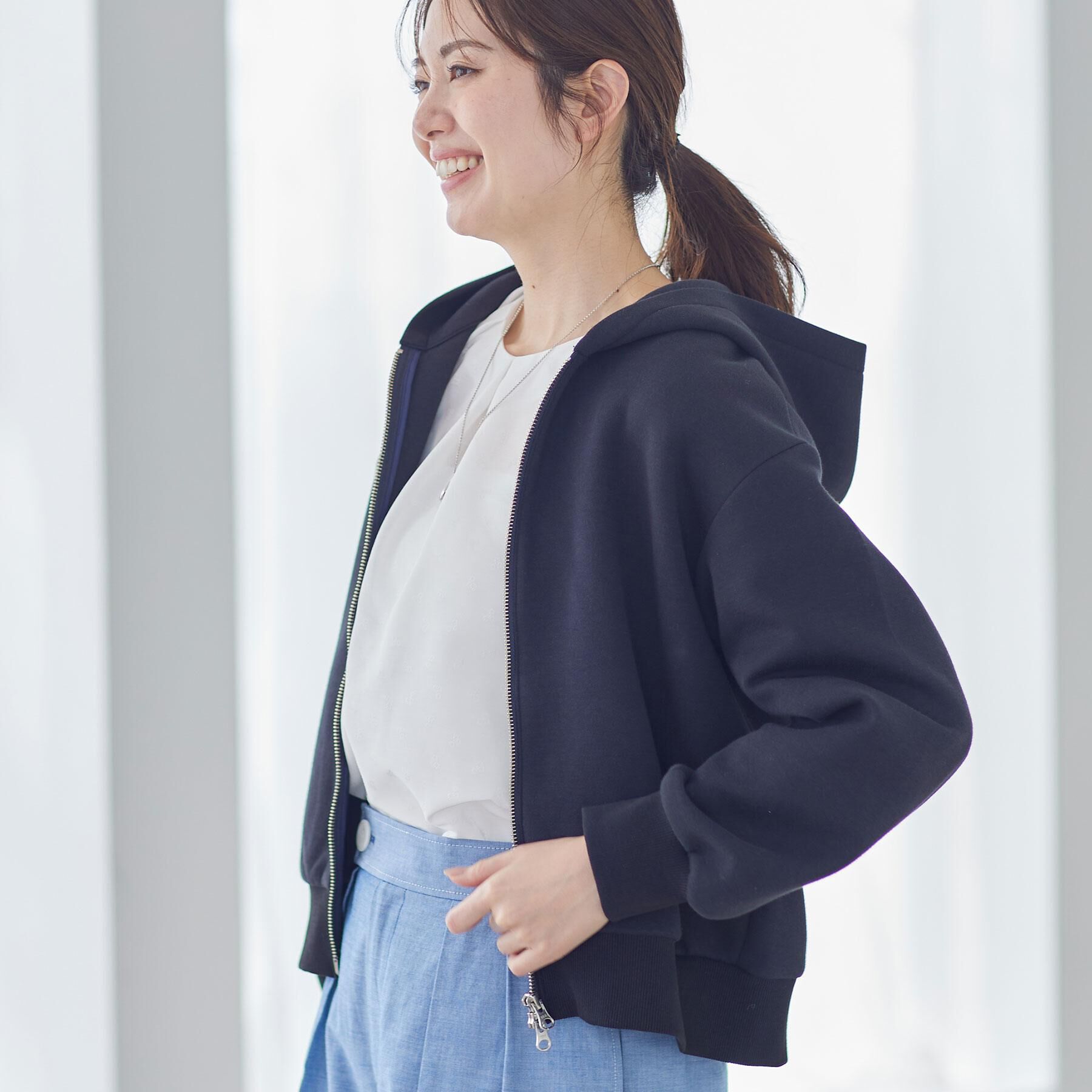 Reflect「ダブルジップドロップショルダーパーカー」|パーカー|