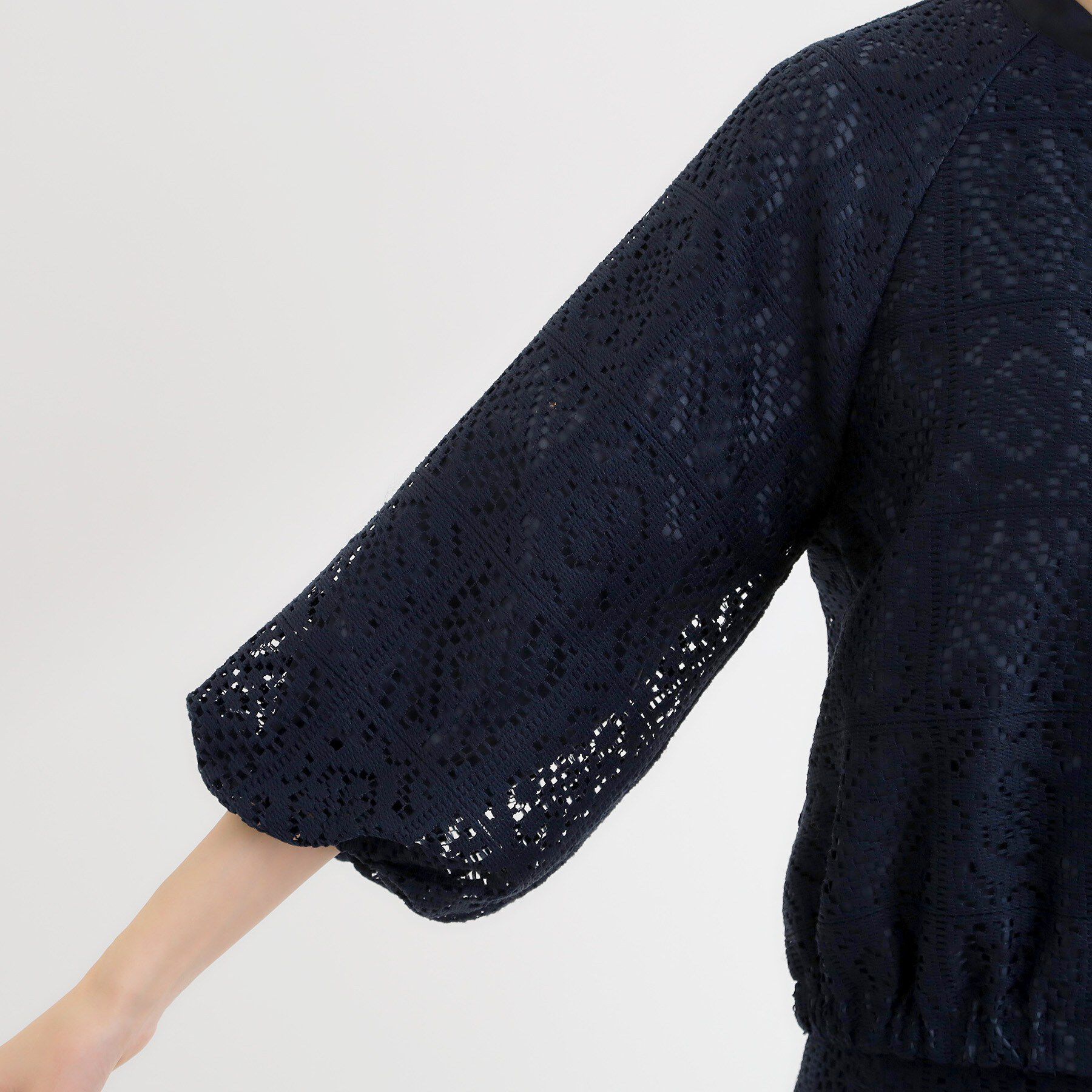 Reflect「【セットアップ可】ジップアップレースショートブルゾン」|ブルゾン・スタジャン|