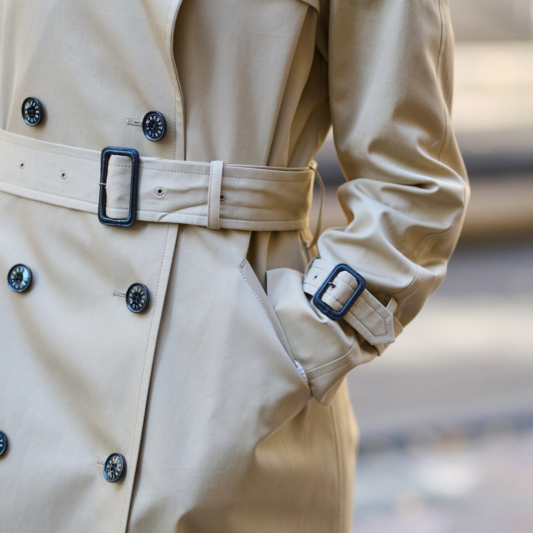 DRESSTERIOR「コットンギャバジントレンチコート」|トレンチコート|