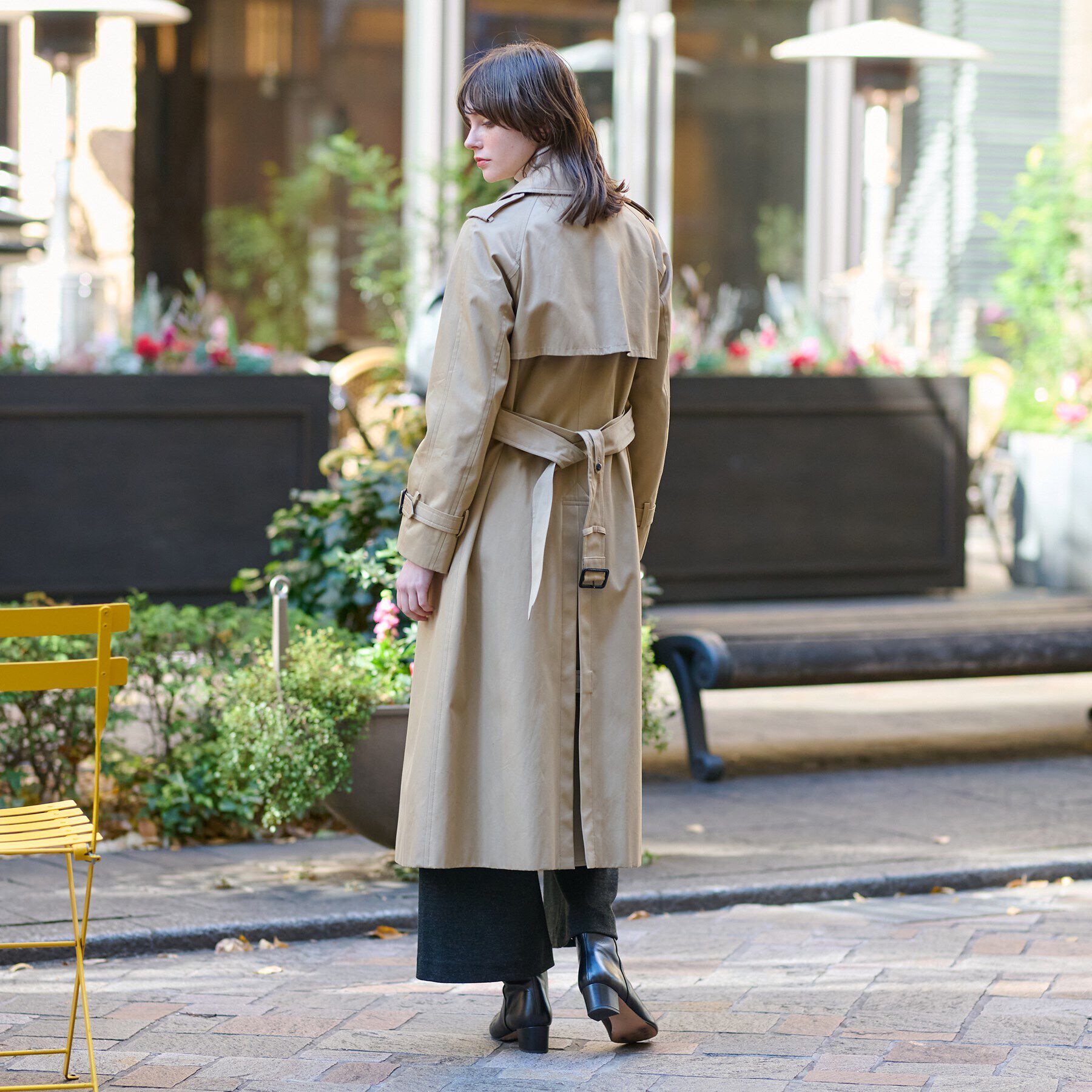 DRESSTERIOR「コットンギャバジントレンチコート」|トレンチコート|