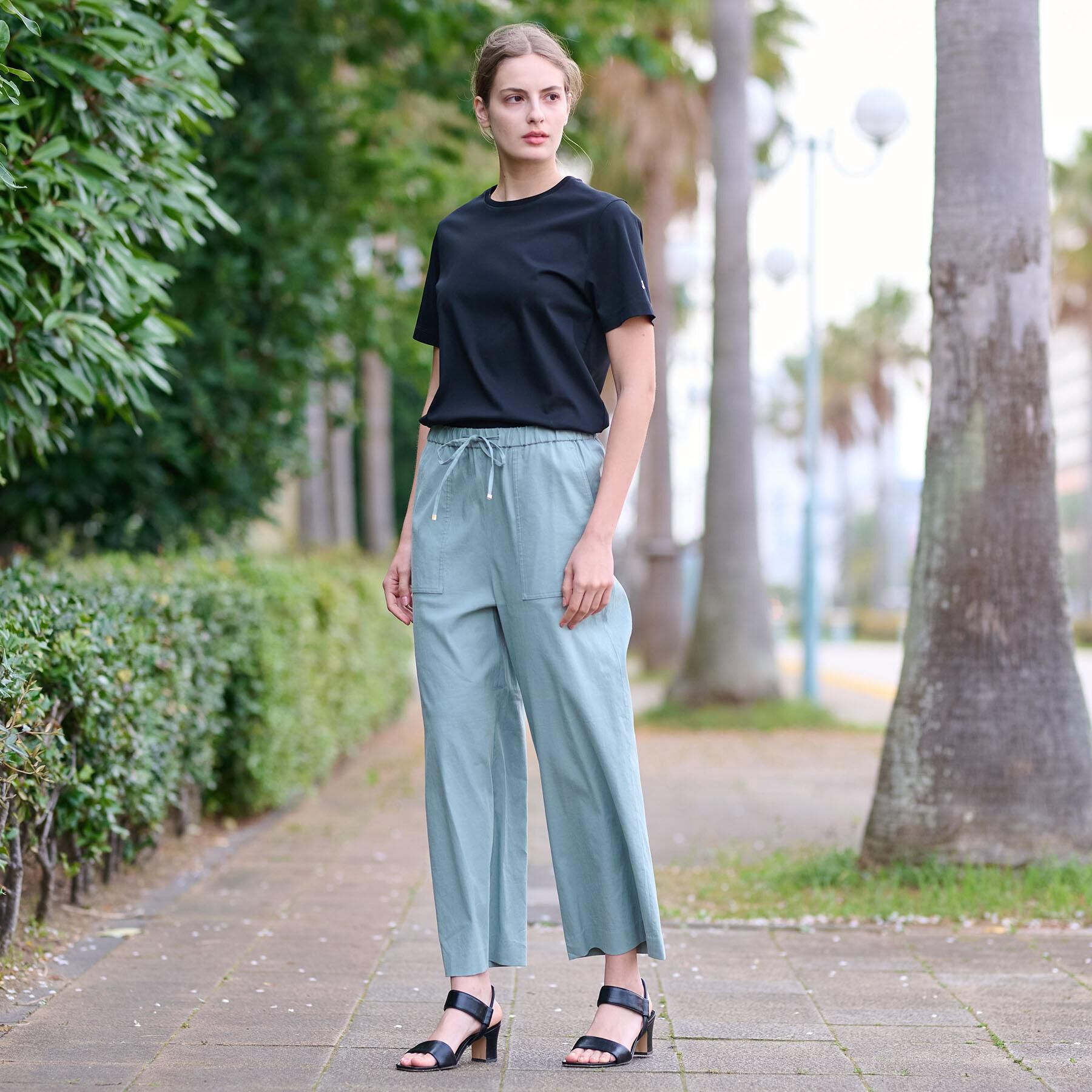 DRESSTERIOR「【接触冷感/抗菌防臭/消臭】アイスクリアコットンTシャツ」|Tシャツ・カットソー|