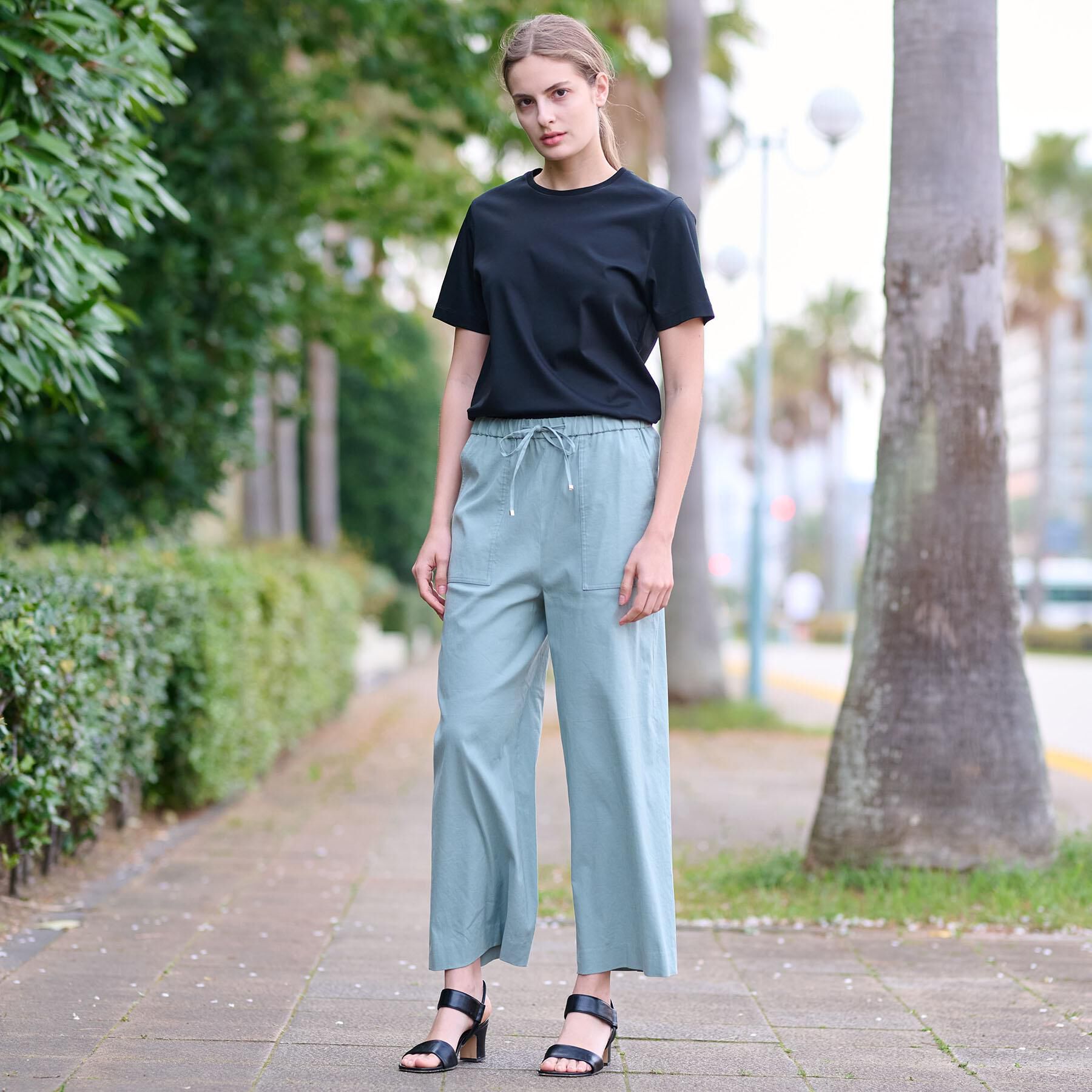 DRESSTERIOR「【接触冷感/抗菌防臭/消臭】アイスクリアコットンTシャツ」|Tシャツ・カットソー|