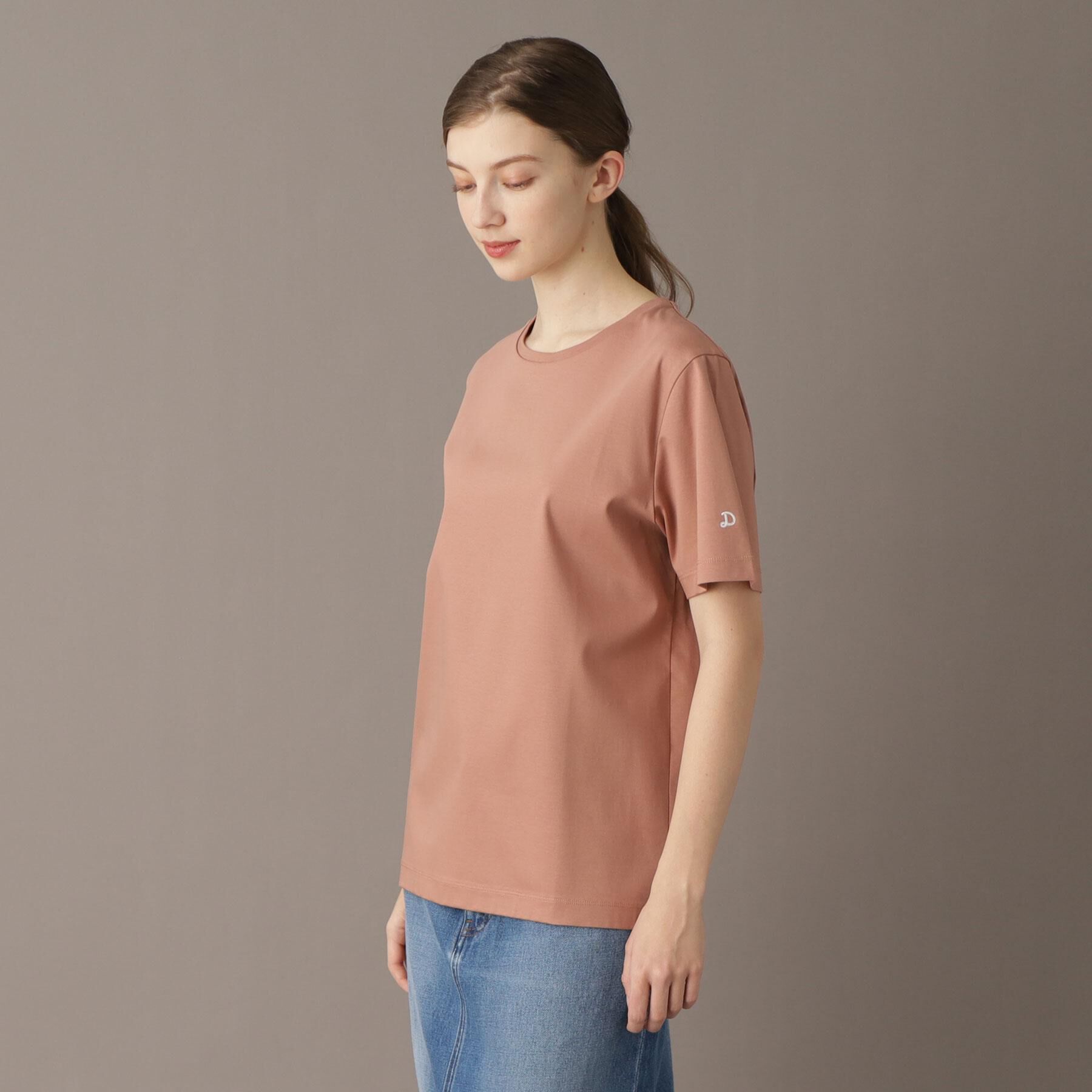 DRESSTERIOR「【接触冷感/抗菌防臭/消臭】アイスクリアコットンTシャツ」|Tシャツ・カットソー|