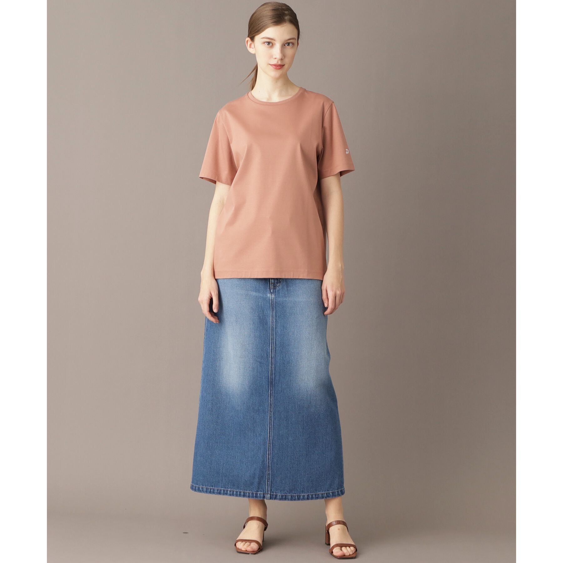 DRESSTERIOR「【接触冷感/抗菌防臭/消臭】アイスクリアコットンTシャツ」|Tシャツ・カットソー|