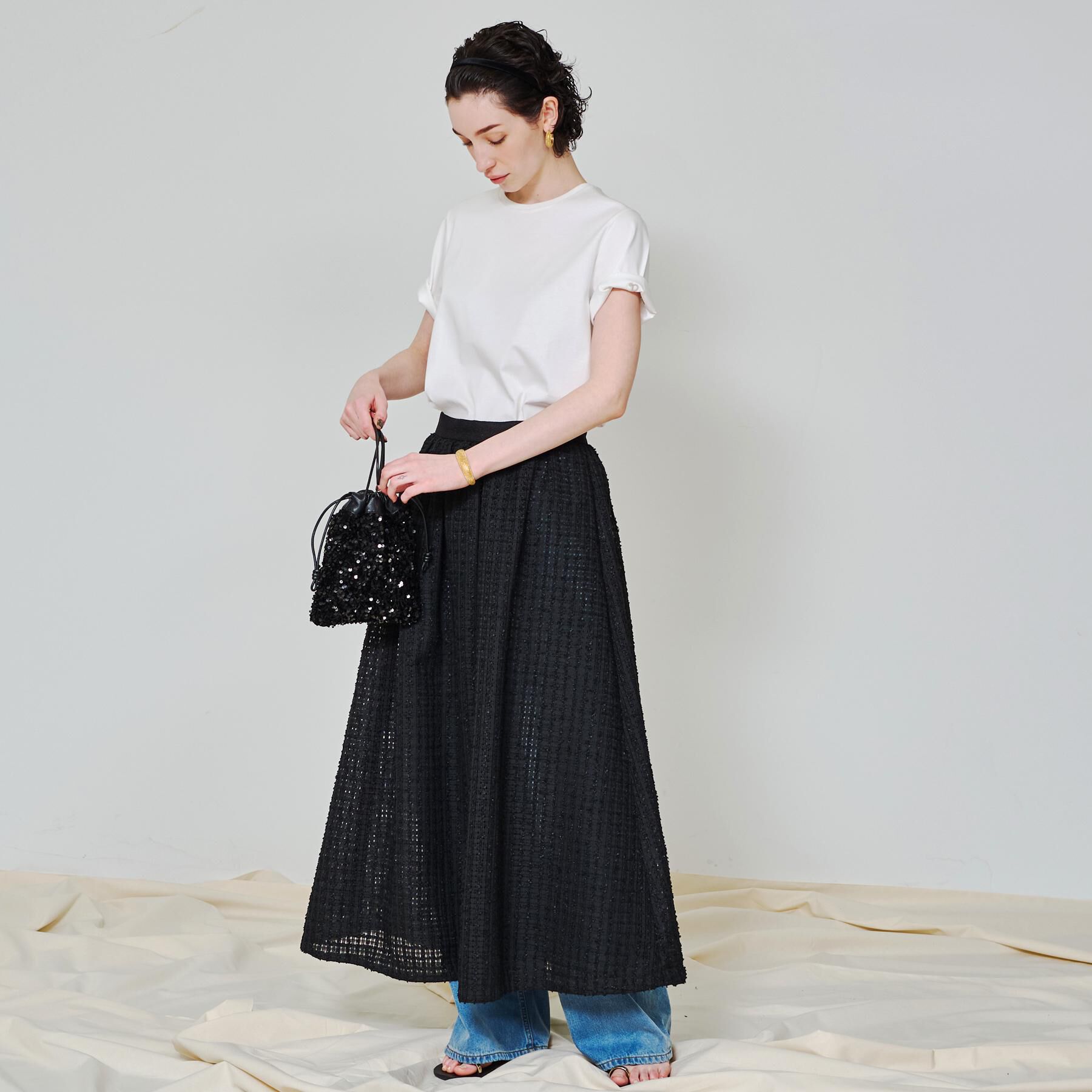 DRESSTERIOR「【接触冷感/抗菌防臭/消臭】アイスクリアコットンTシャツ」|Tシャツ・カットソー|