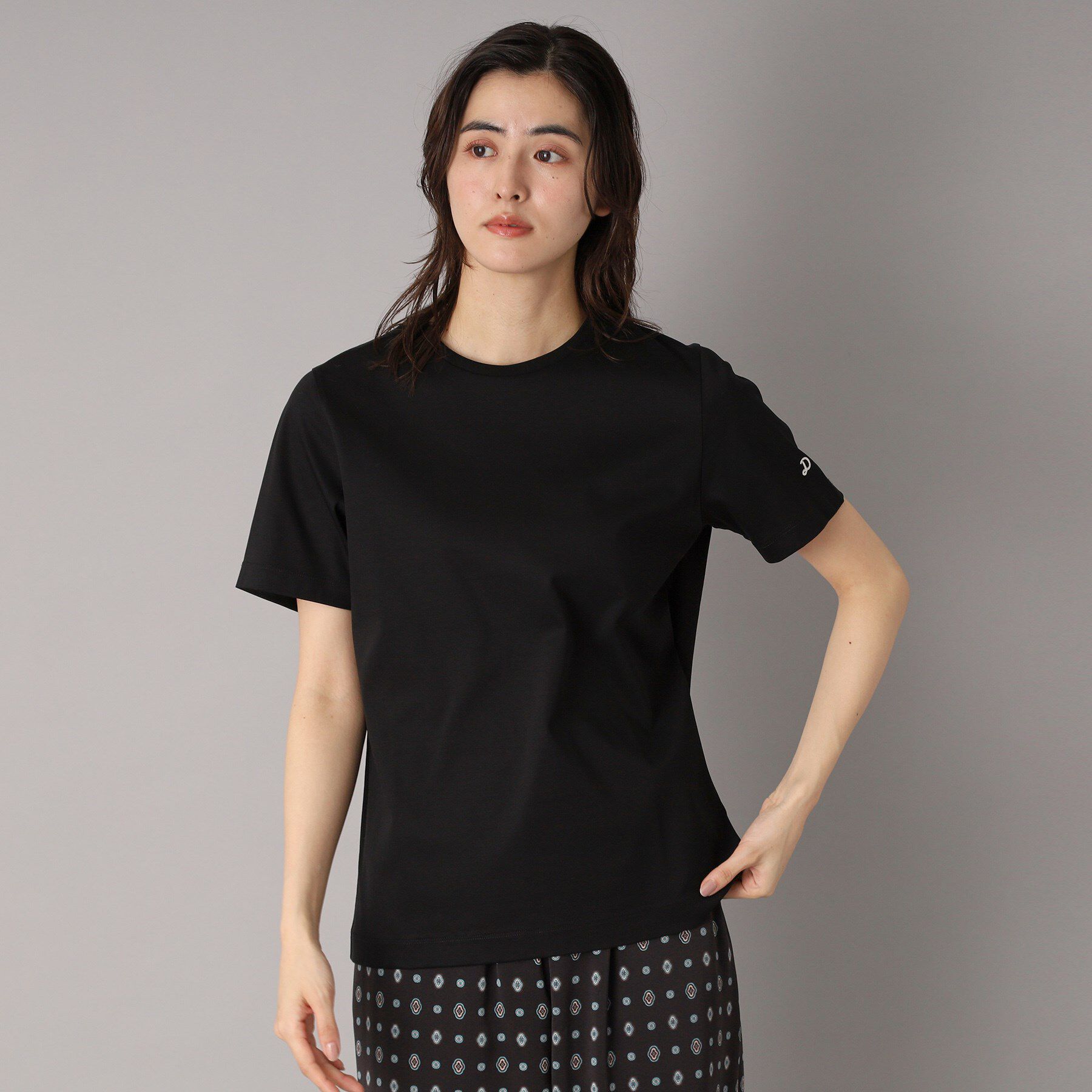 DRESSTERIOR「【接触冷感/抗菌防臭/消臭】アイスクリアコットンTシャツ」|Tシャツ・カットソー|