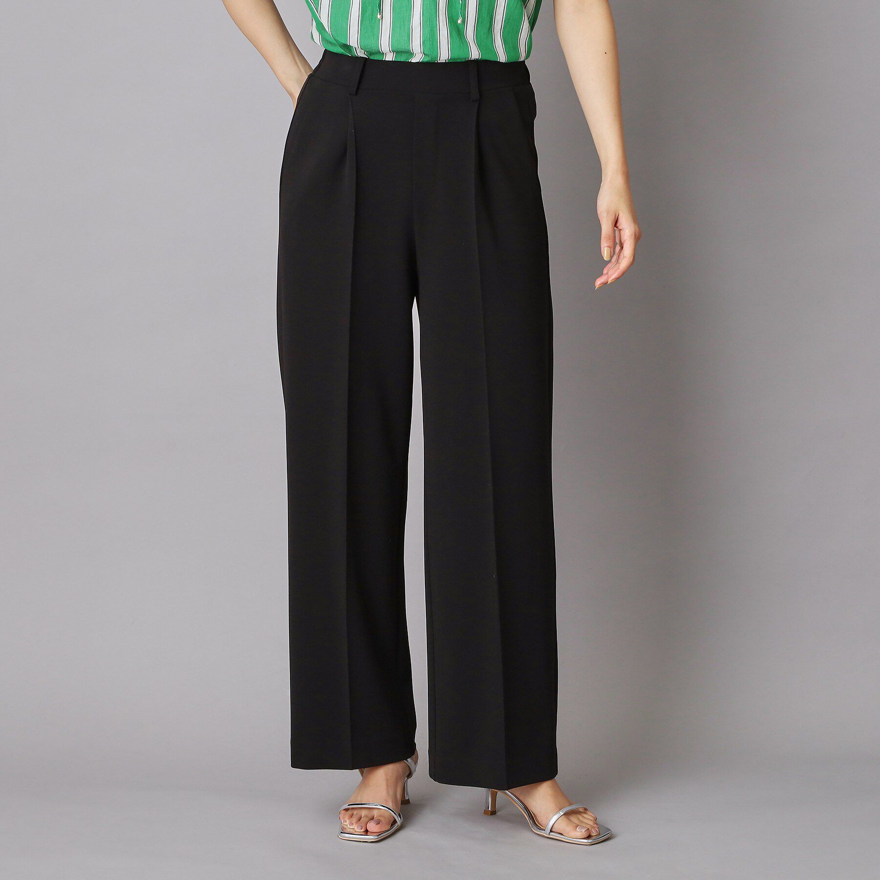 DRESSTERIOR「センタープレスジョーゼットパンツ」|その他|