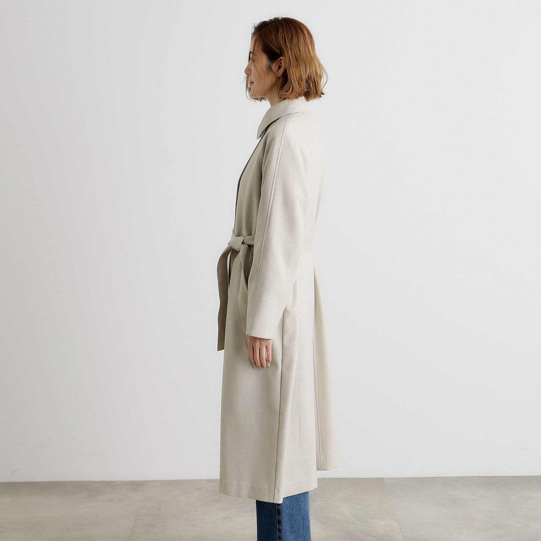 grove「【雑誌掲載】ツイルトレンチコート」|トレンチコート|