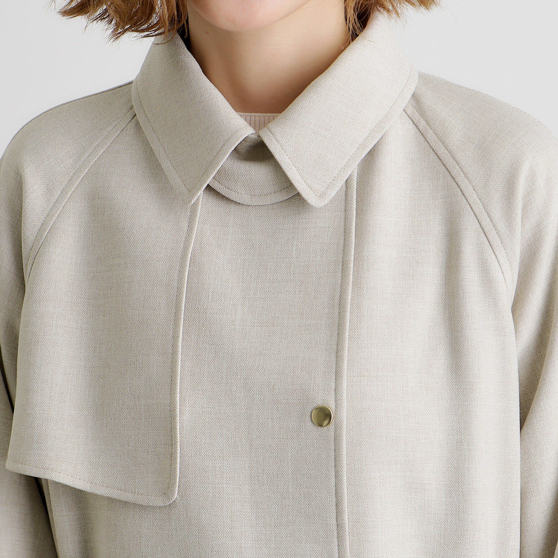 grove「【雑誌掲載】ツイルトレンチコート」|トレンチコート|