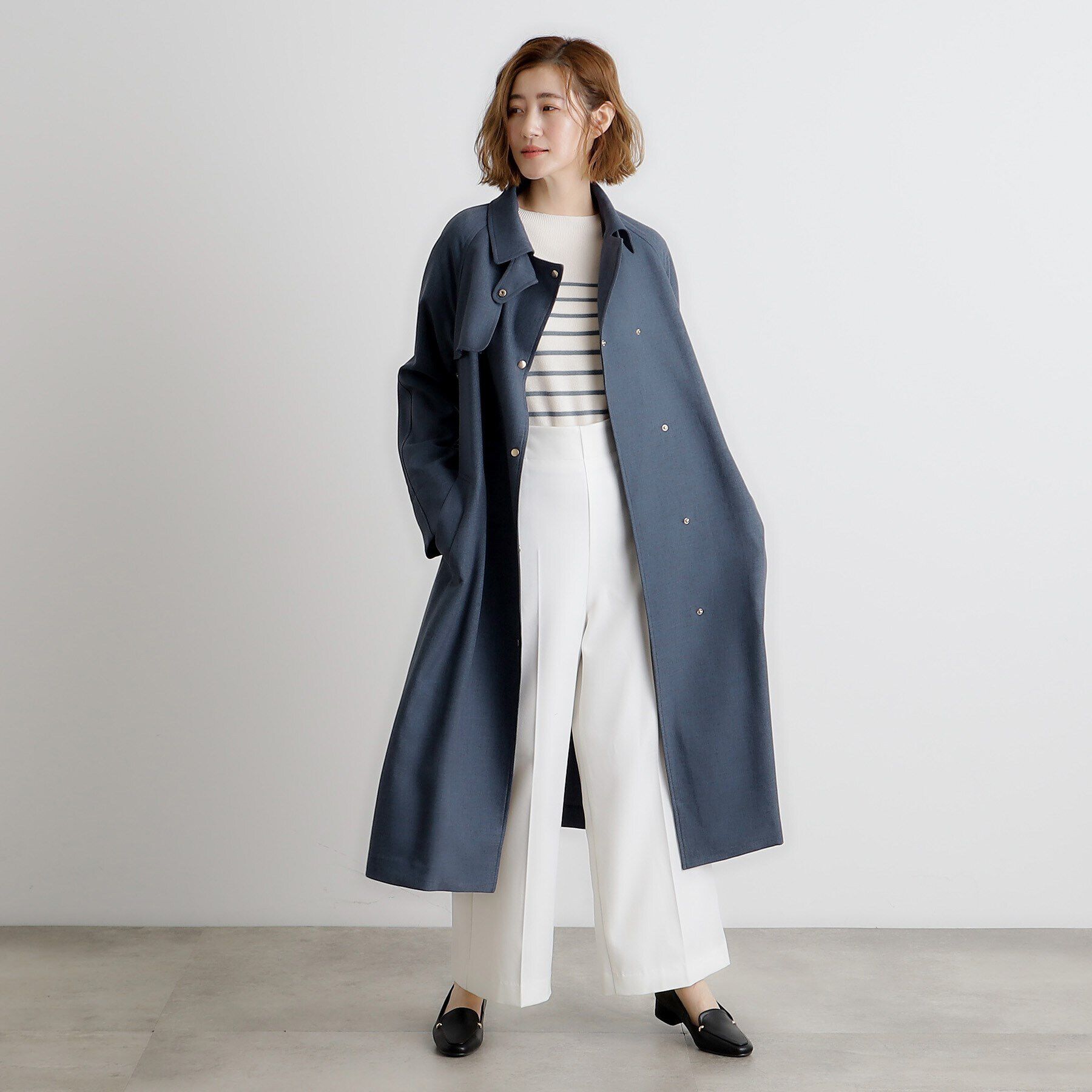 grove「【雑誌掲載】ツイルトレンチコート」|トレンチコート|