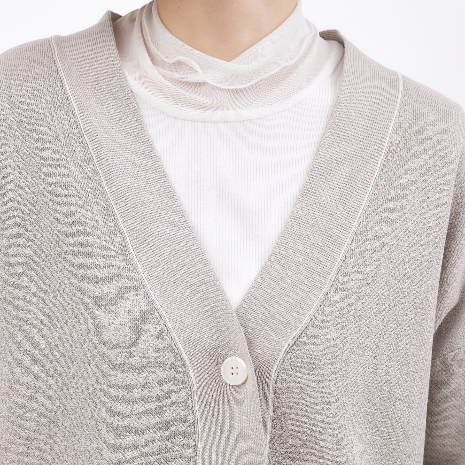 grove「オーバーサイズVネックカーディガン」|カーディガン|