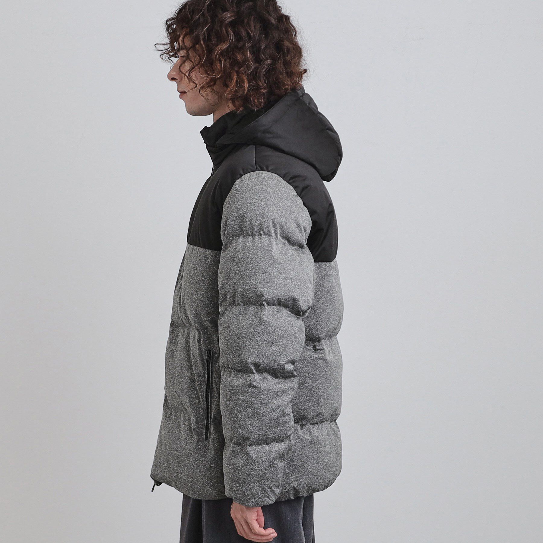 tk.TAKEO KIKUCHI「ポリストレッチ中綿フードブルゾン」|ブルゾン・スタジャン|