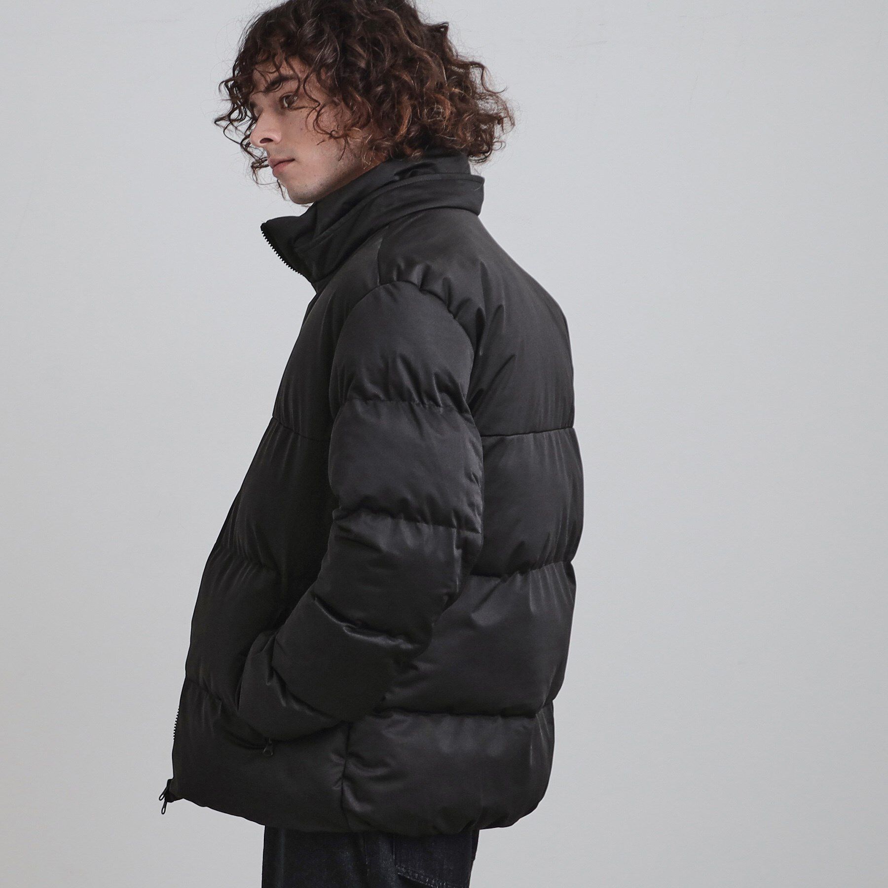 tk.TAKEO KIKUCHI「ポリストレッチ中綿フードブルゾン」|ブルゾン・スタジャン|