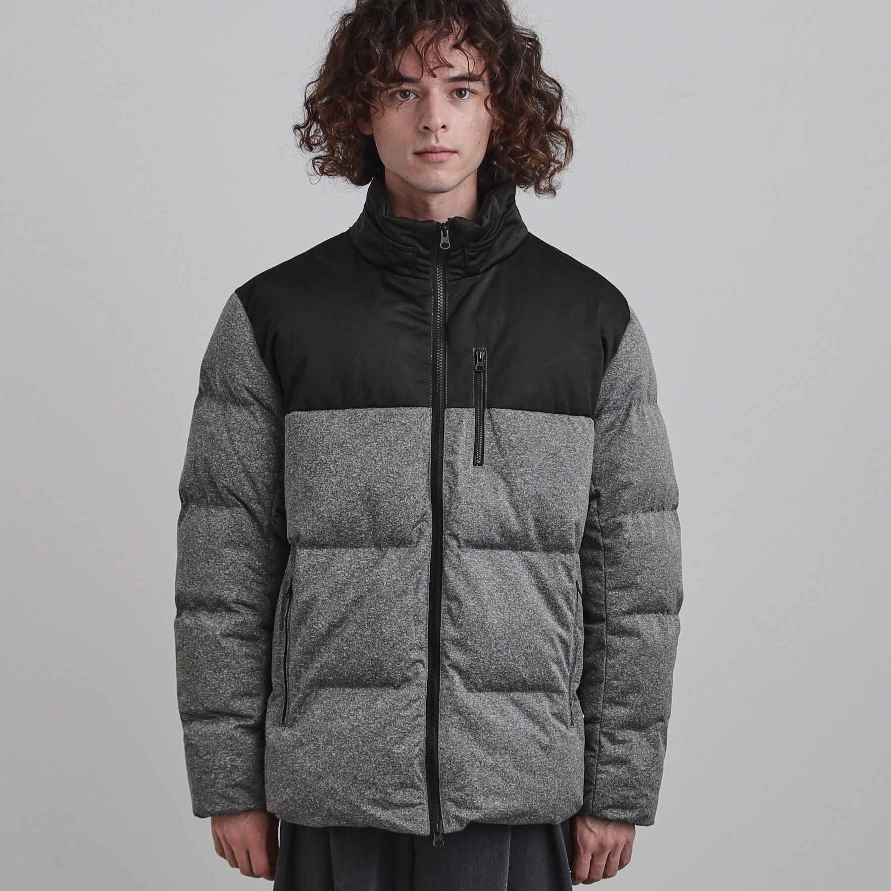 tk.TAKEO KIKUCHI「ポリストレッチ中綿フードブルゾン」|ブルゾン・スタジャン|