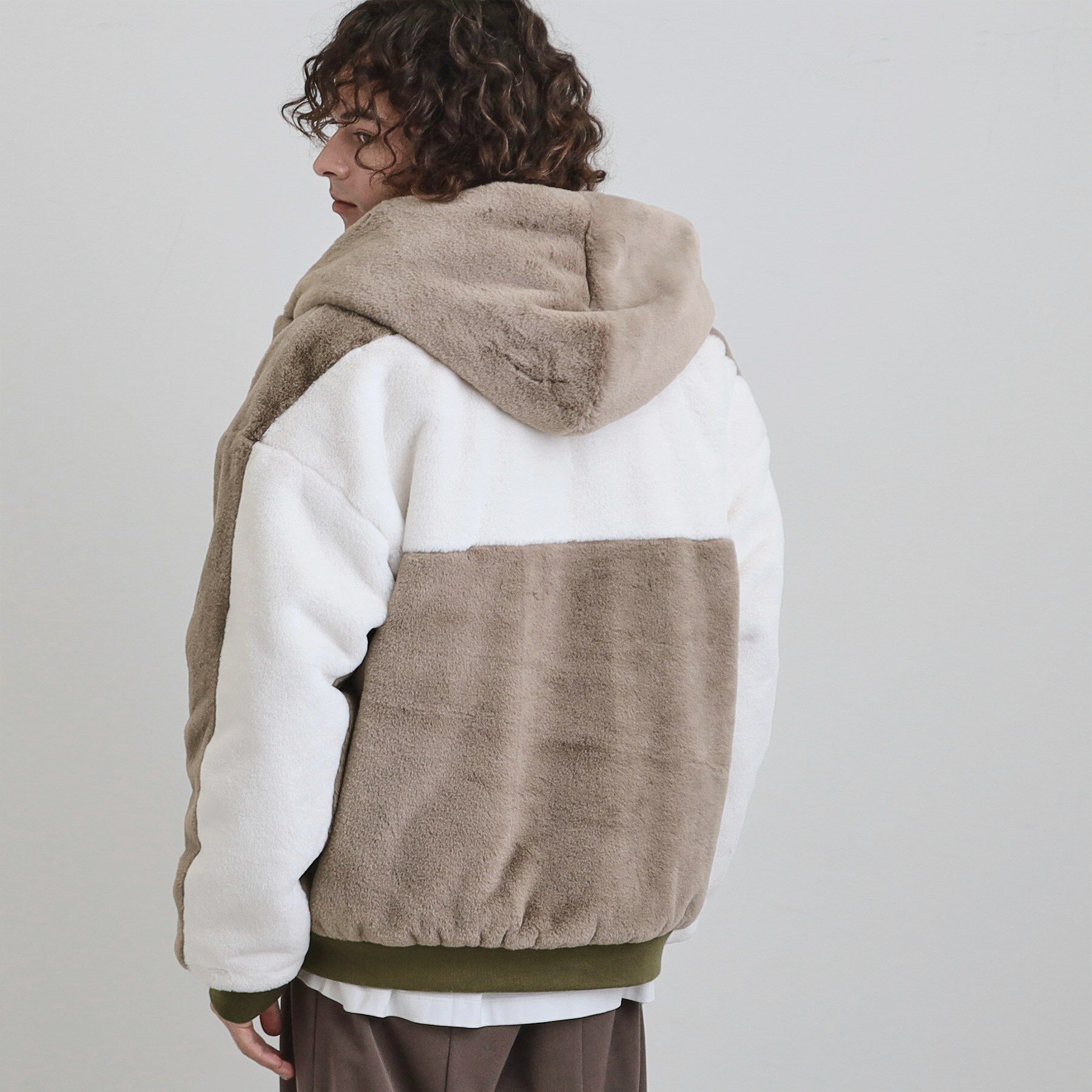 tk.TAKEO KIKUCHI「【2WAY】リバーシブルMA1＆フェイクファーブルゾン」|ブルゾン・スタジャン|