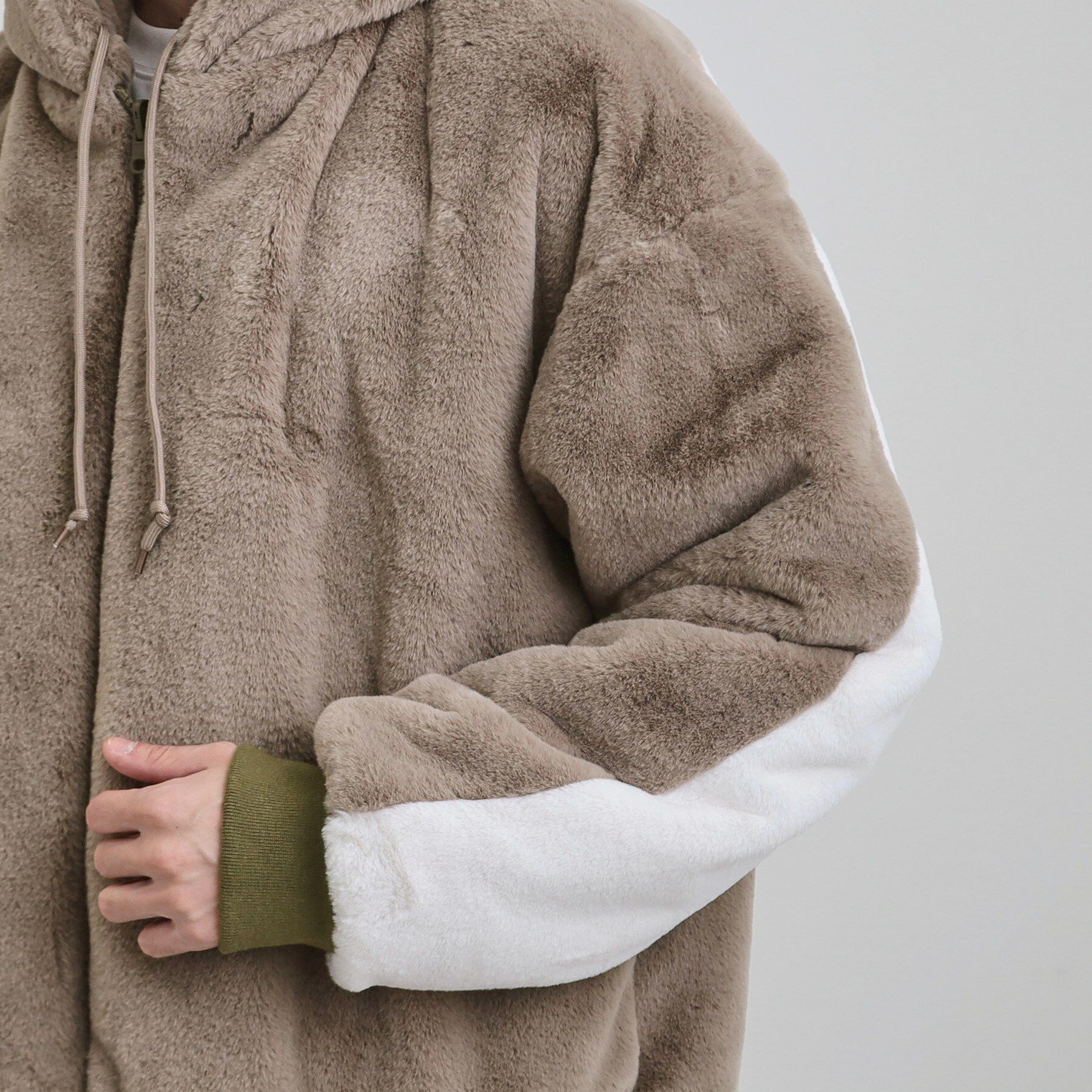 tk.TAKEO KIKUCHI「【2WAY】リバーシブルMA1＆フェイクファーブルゾン」|ブルゾン・スタジャン|