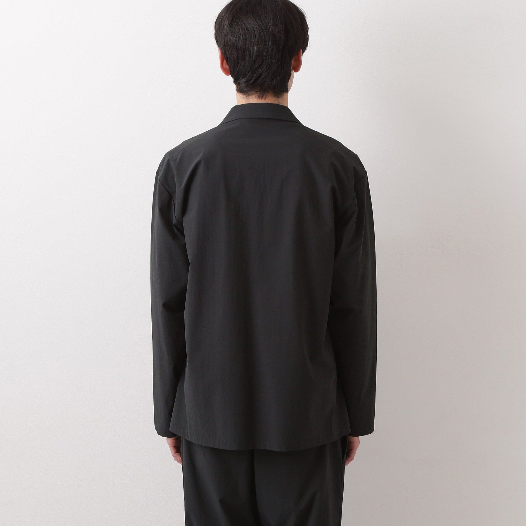 THE SHOP TK「《KURO》コーデュラナイロン ジャケット セットアップ可／防シワ／撥水／ストレッチ」|テーラードジャケット|