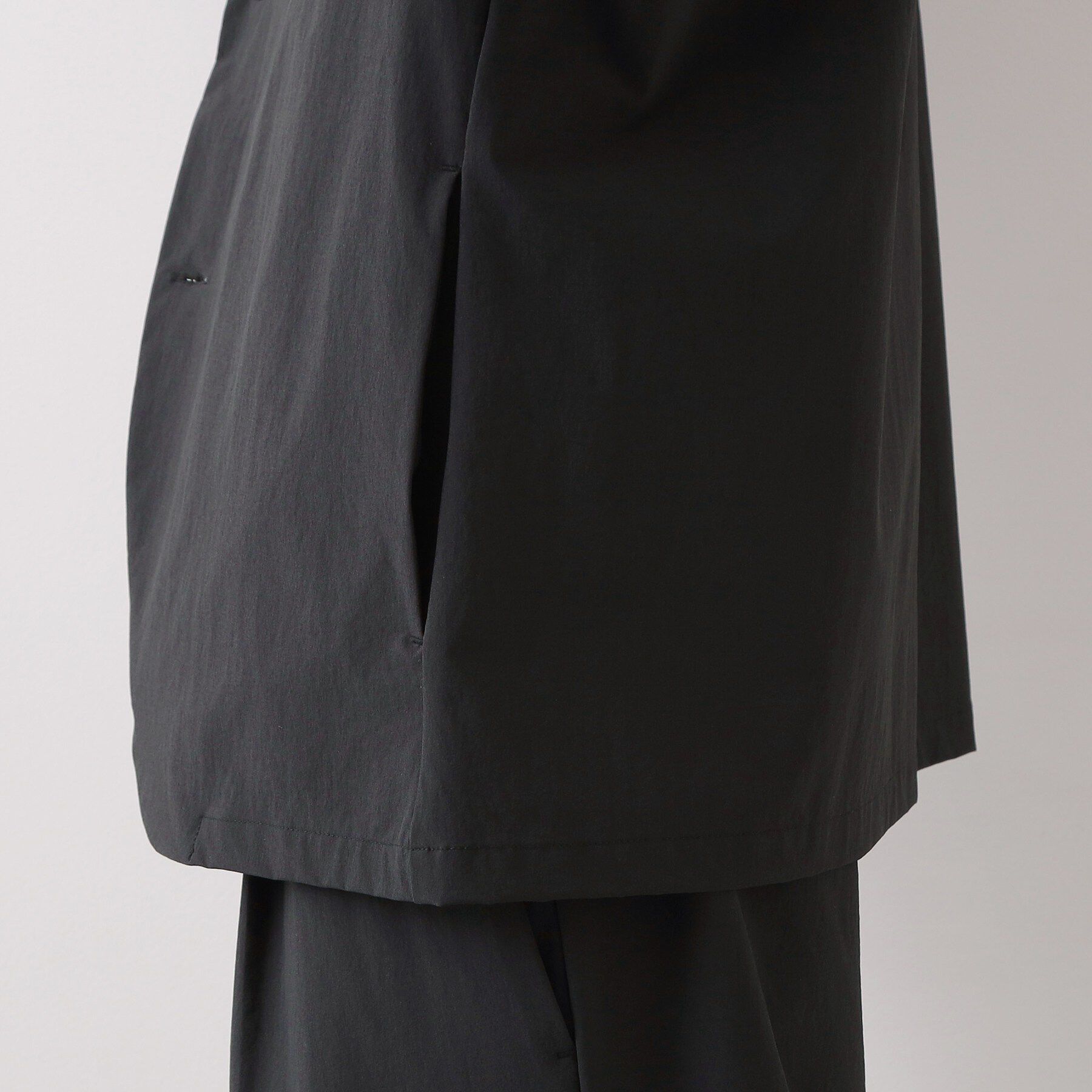 THE SHOP TK「《KURO》コーデュラナイロン ジャケット セットアップ可／防シワ／撥水／ストレッチ」|テーラードジャケット|