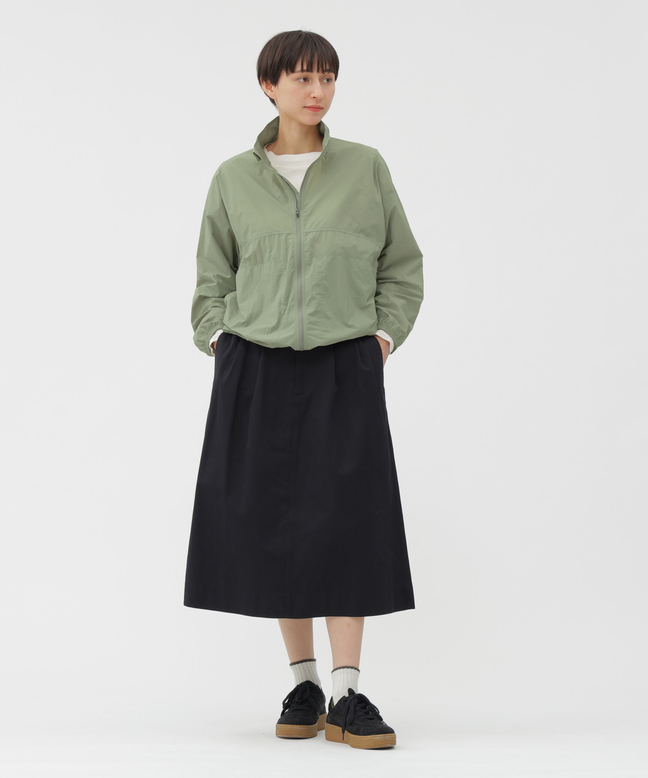 MHL.「PROOFED LIGHT NYLON TAFFETA BLOUSON」|ブルゾン・スタジャン|