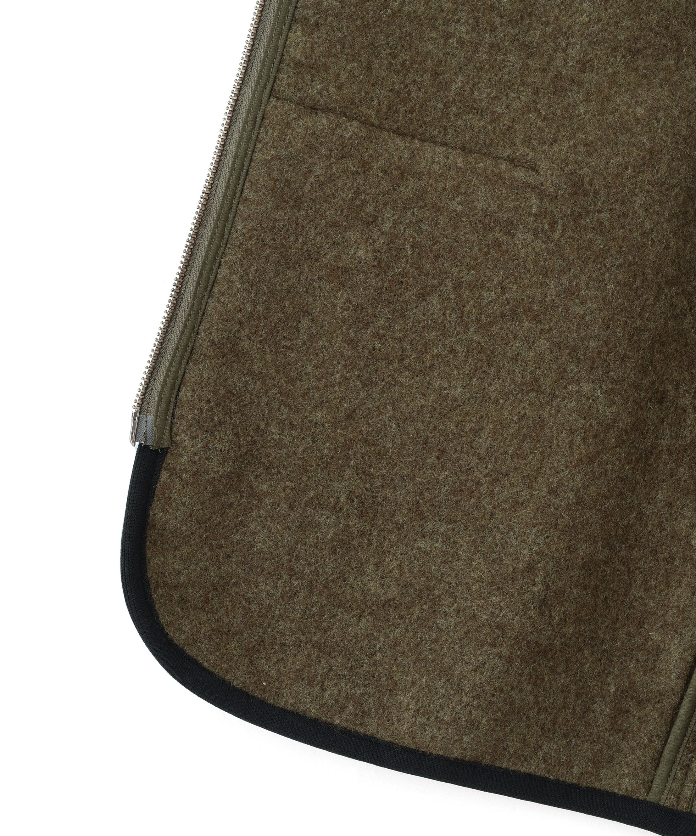 MHL.「SOFT WOOL FLEECE BLOUSON」|ブルゾン・スタジャン|