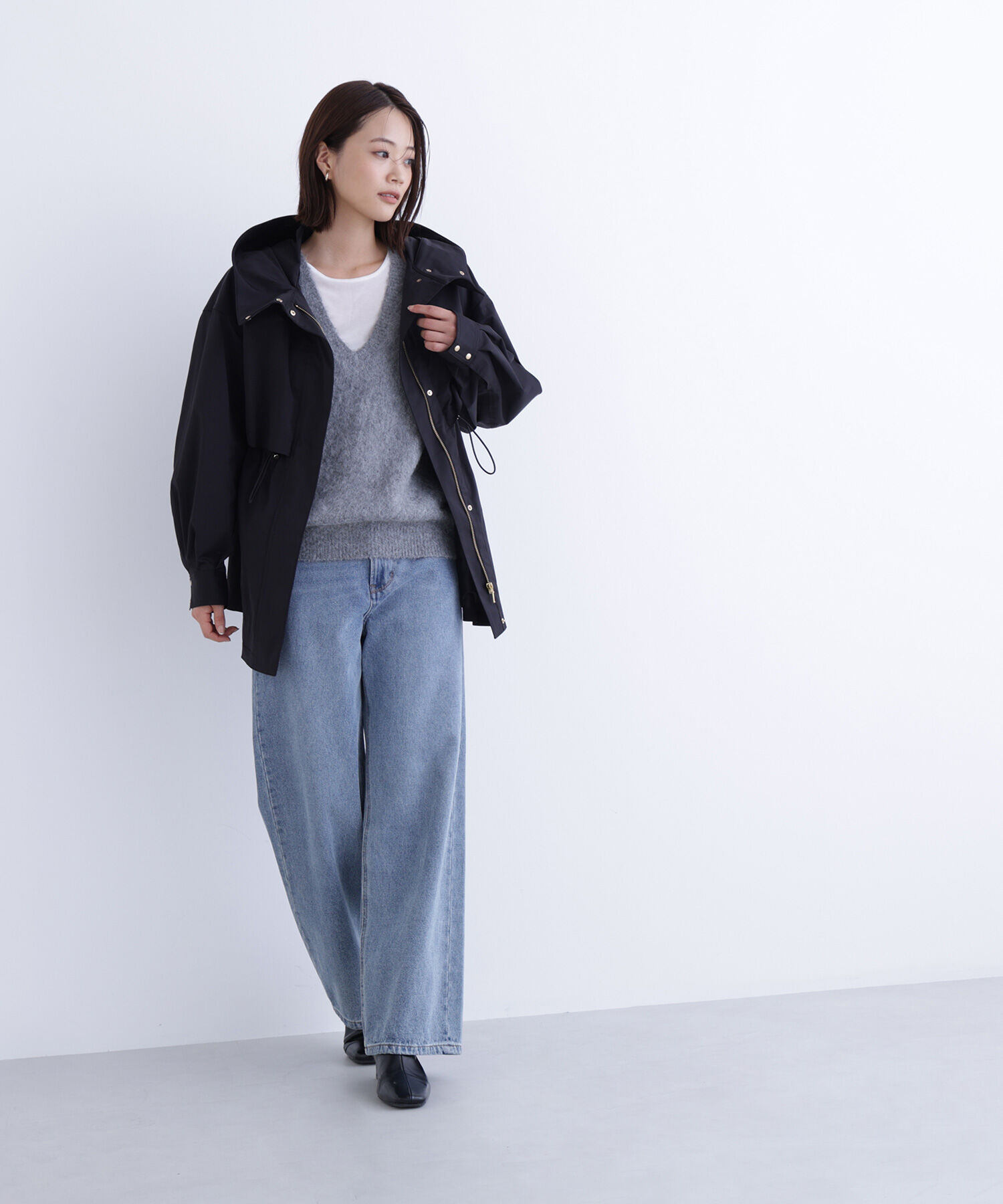  「フーディードロストブルゾン」|ブルゾン・スタジャン|