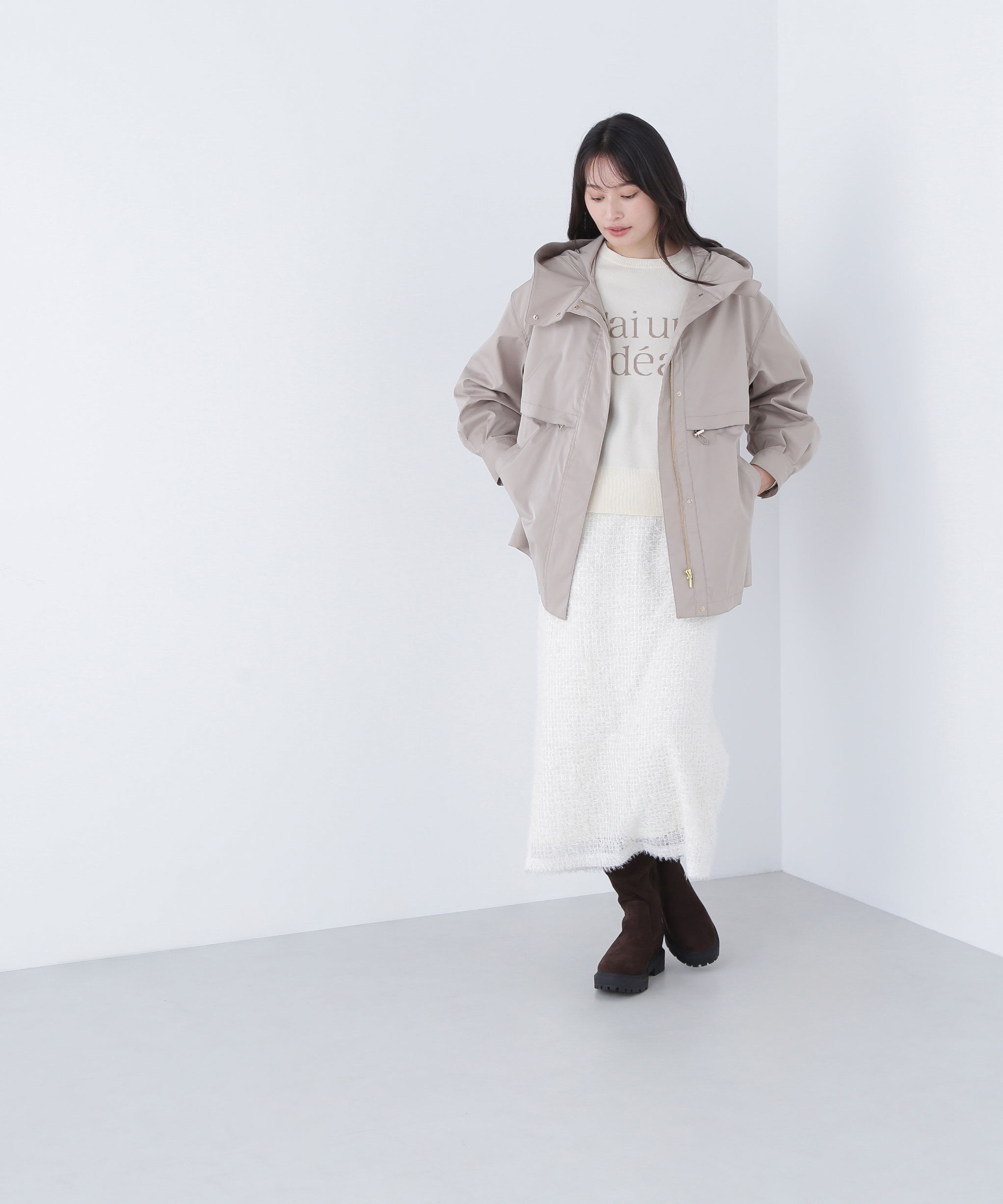  「フーディードロストブルゾン」|ブルゾン・スタジャン|