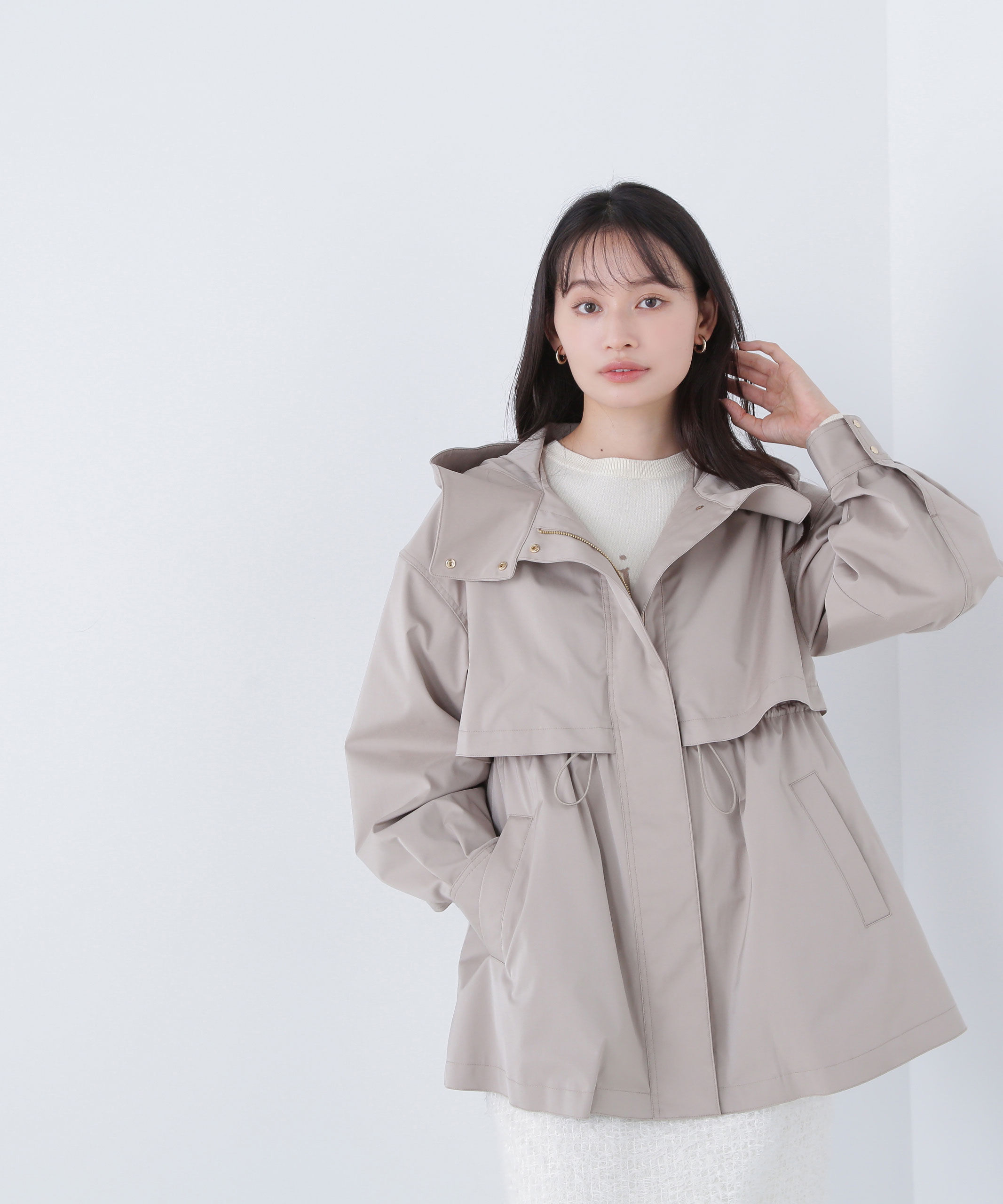  「フーディードロストブルゾン」|ブルゾン・スタジャン|