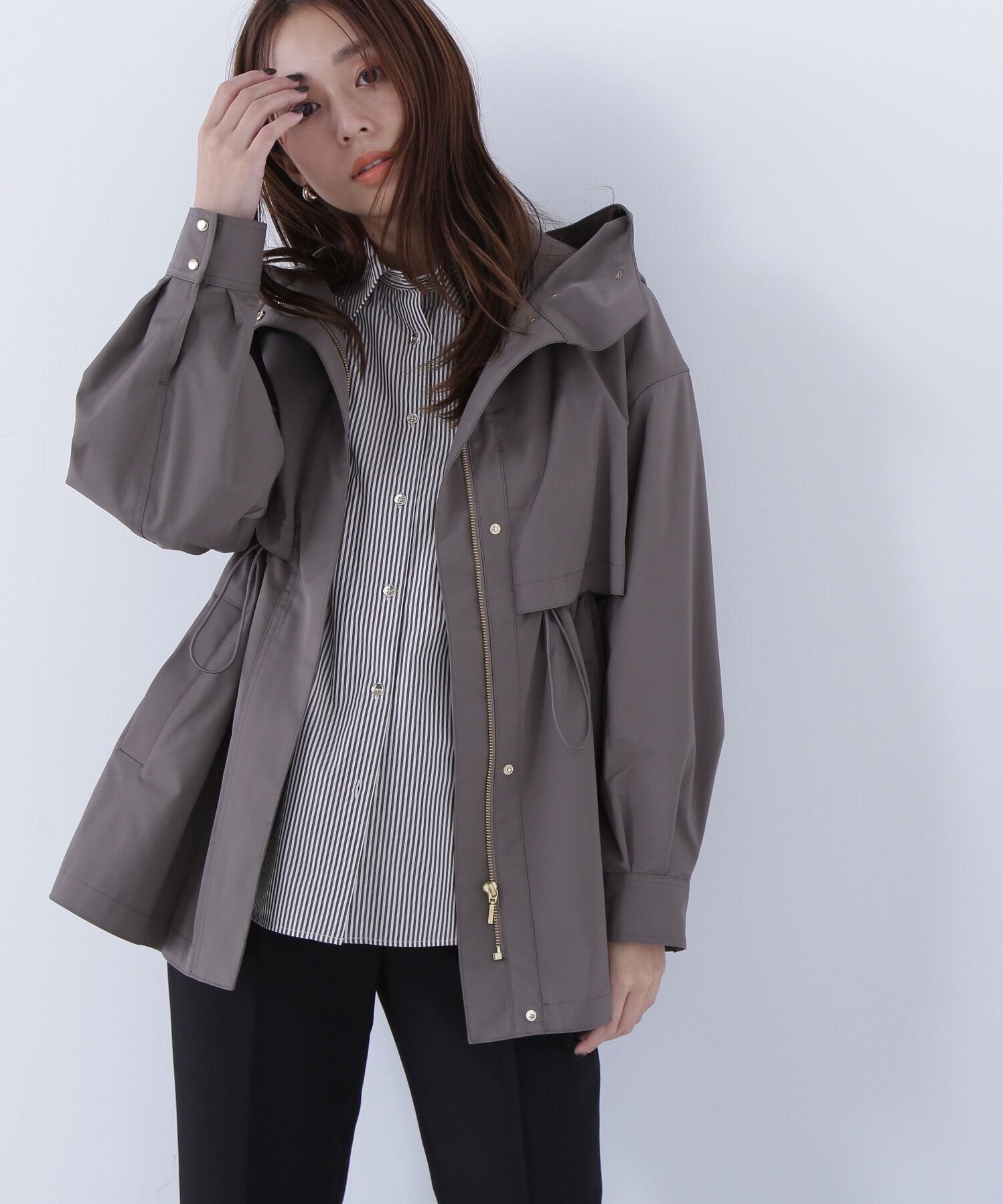  「フーディードロストブルゾン」|ブルゾン・スタジャン|