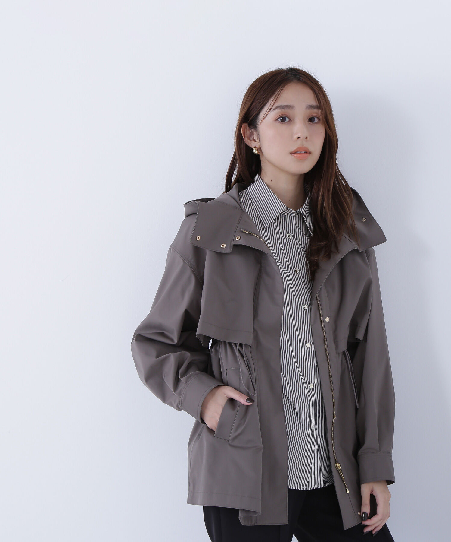  「フーディードロストブルゾン」|ブルゾン・スタジャン|