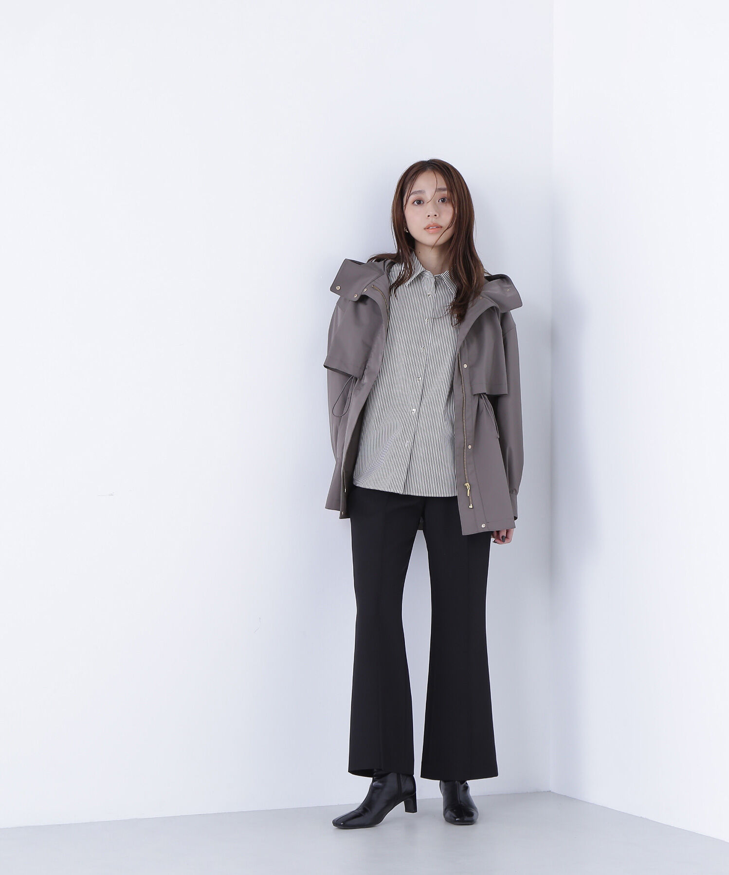  「フーディードロストブルゾン」|ブルゾン・スタジャン|