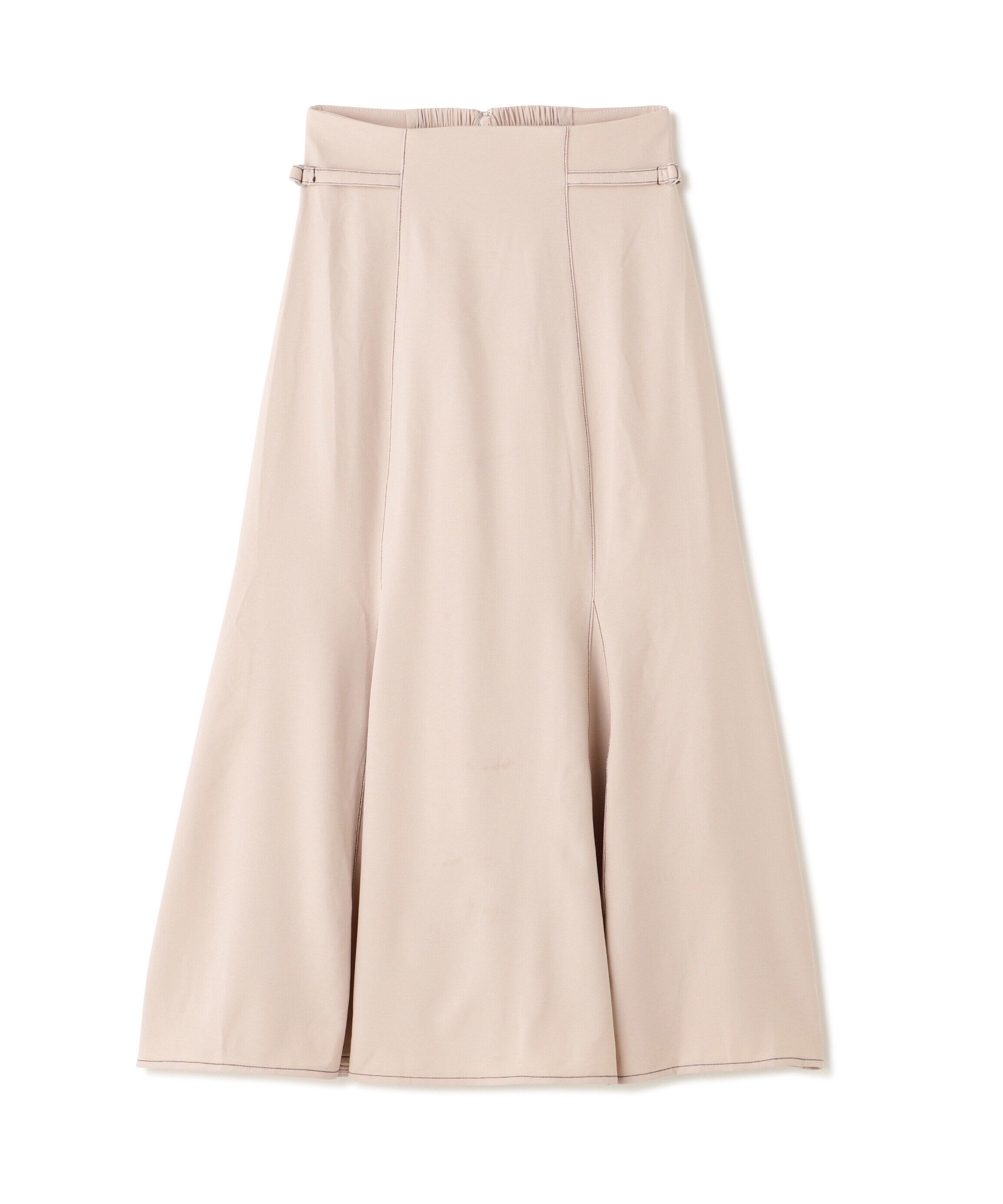  「[低身長サイズ/Sシリーズ]配色ステッチサイドベルトマーメイドスカート」|スカート|