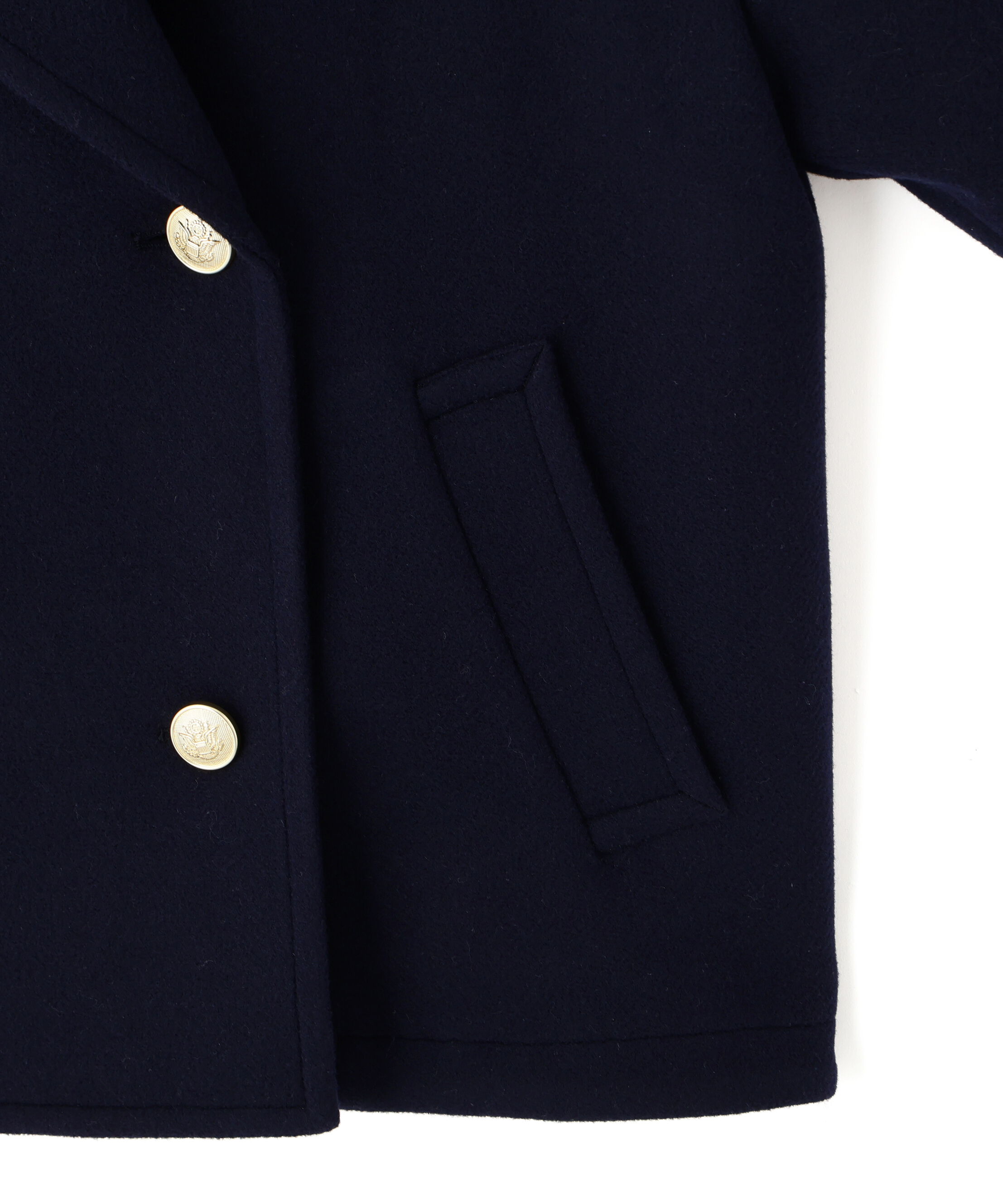  「ミドル丈オーバーピーコート〈ＭＦＭ〉」|ブルゾン・スタジャン|