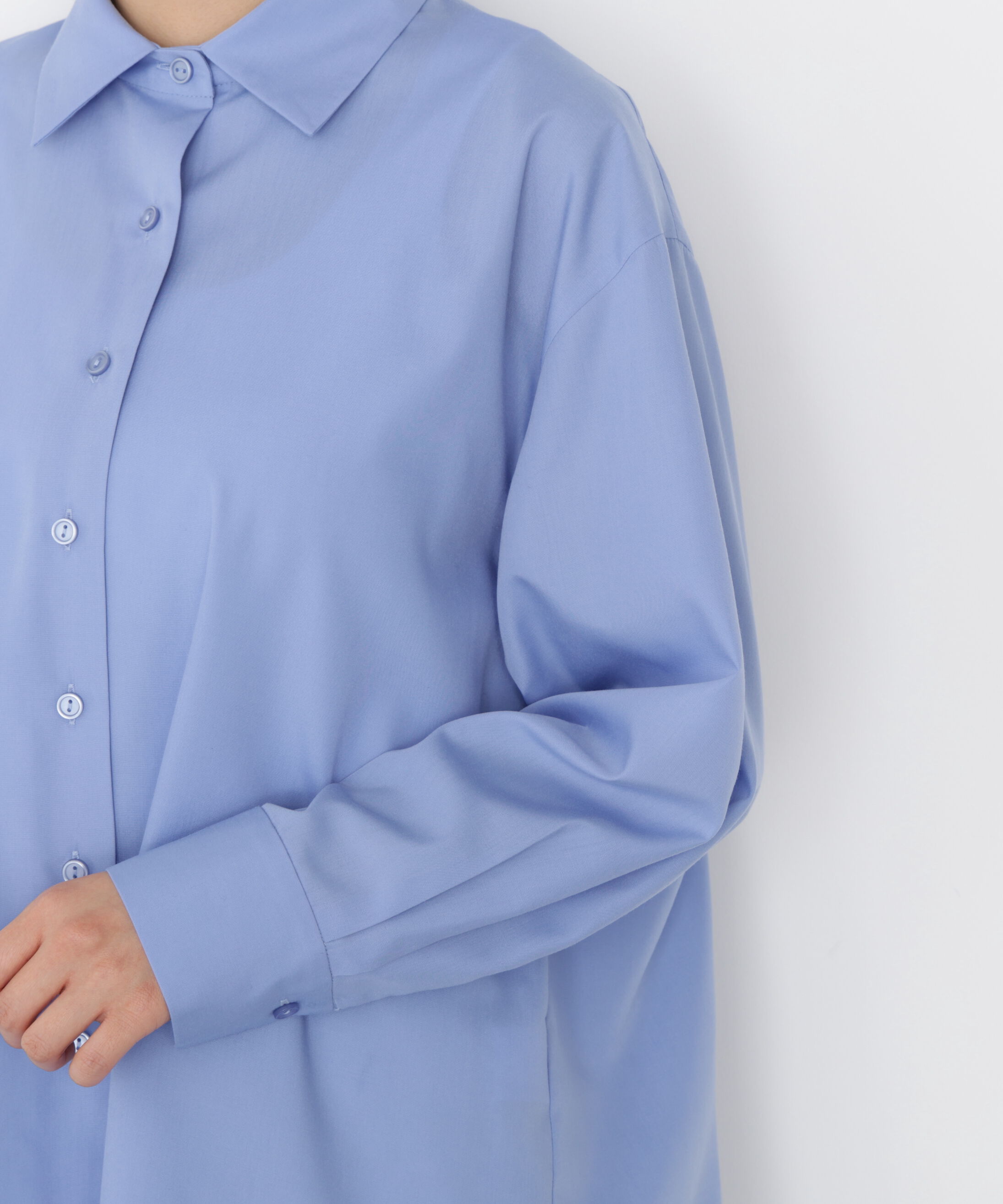 PROPORTION BODY DRESSING「＜ウォッシャブル＞バックリボンシャツ 25AW」|シャツ・ブラウス|