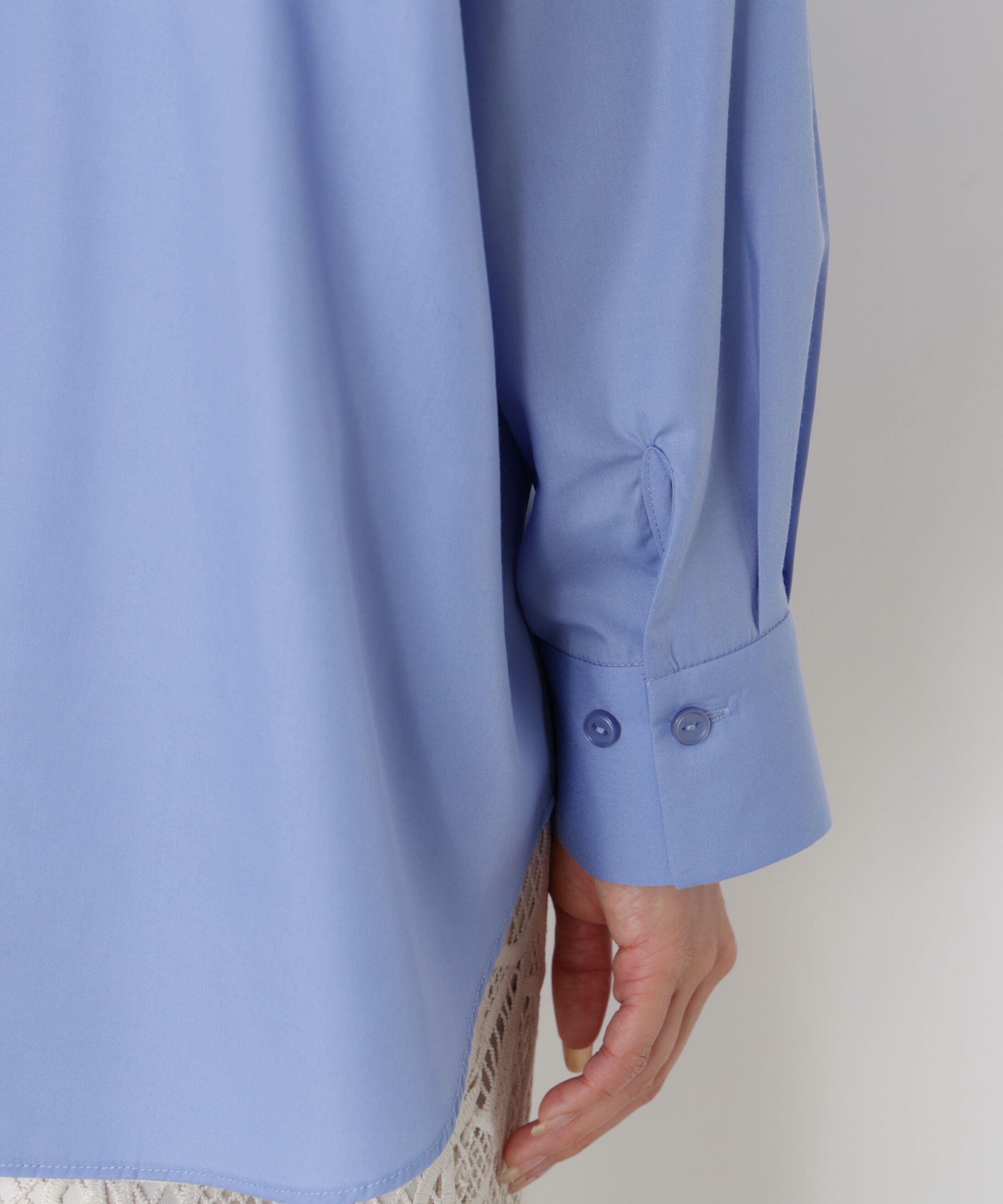 PROPORTION BODY DRESSING「＜ウォッシャブル＞バックリボンシャツ 25AW」|シャツ・ブラウス|