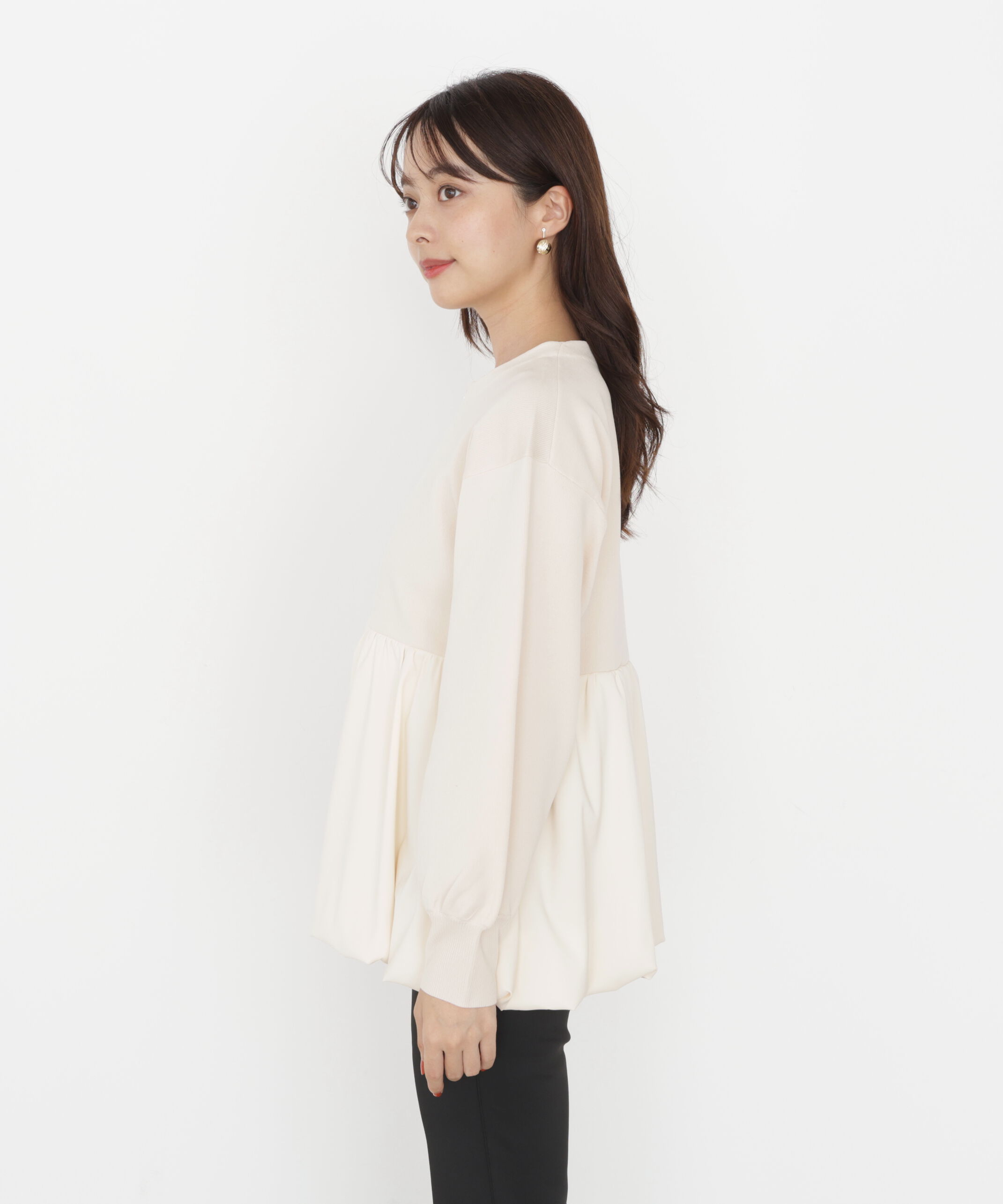 PROPORTION BODY DRESSING「バルーンニットブルゾン 25AW」|ブルゾン・スタジャン|