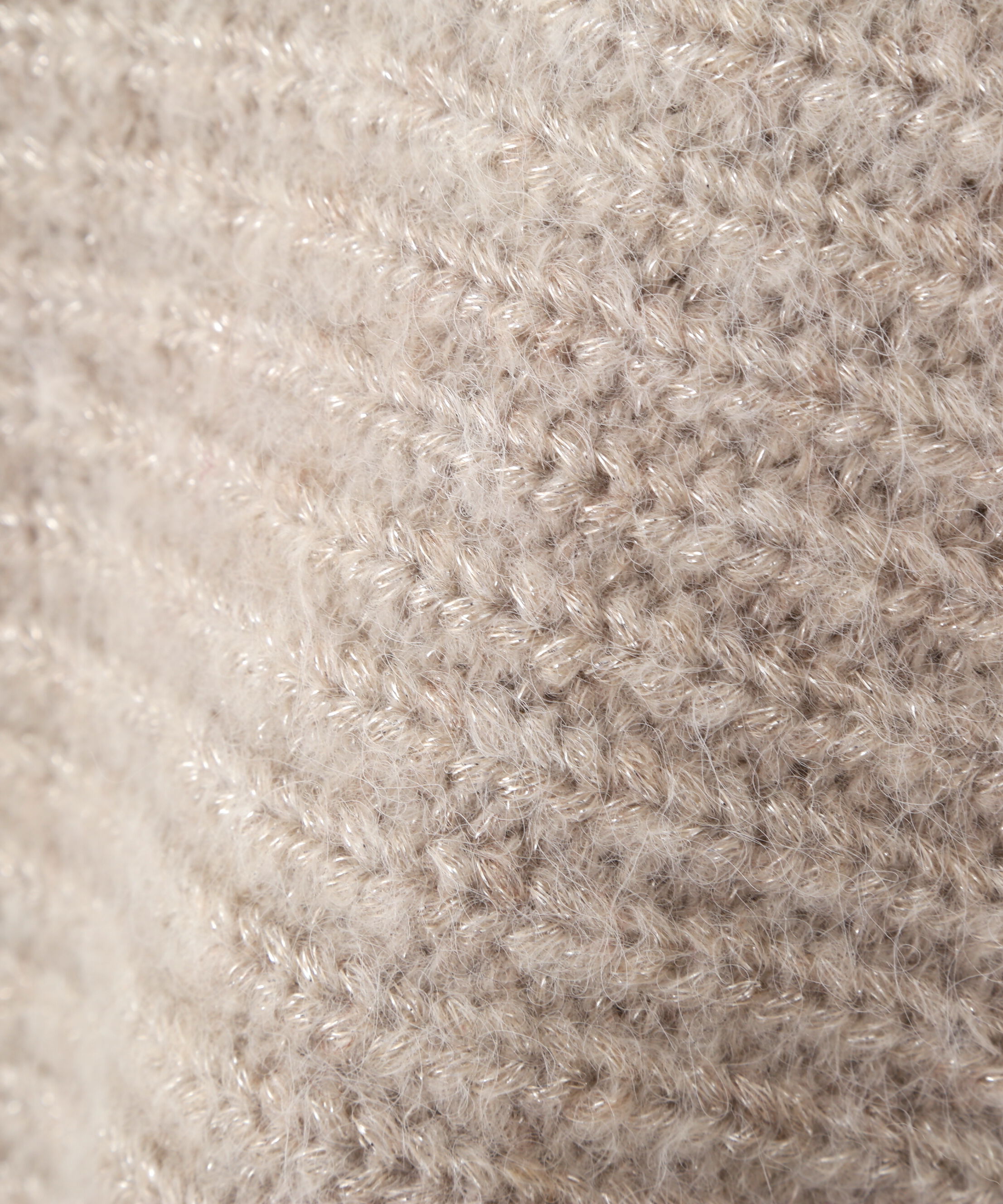 PROPORTION BODY DRESSING「ウールブレンドスタンドカラー畔ニット 25AW」|ニット・セーター|