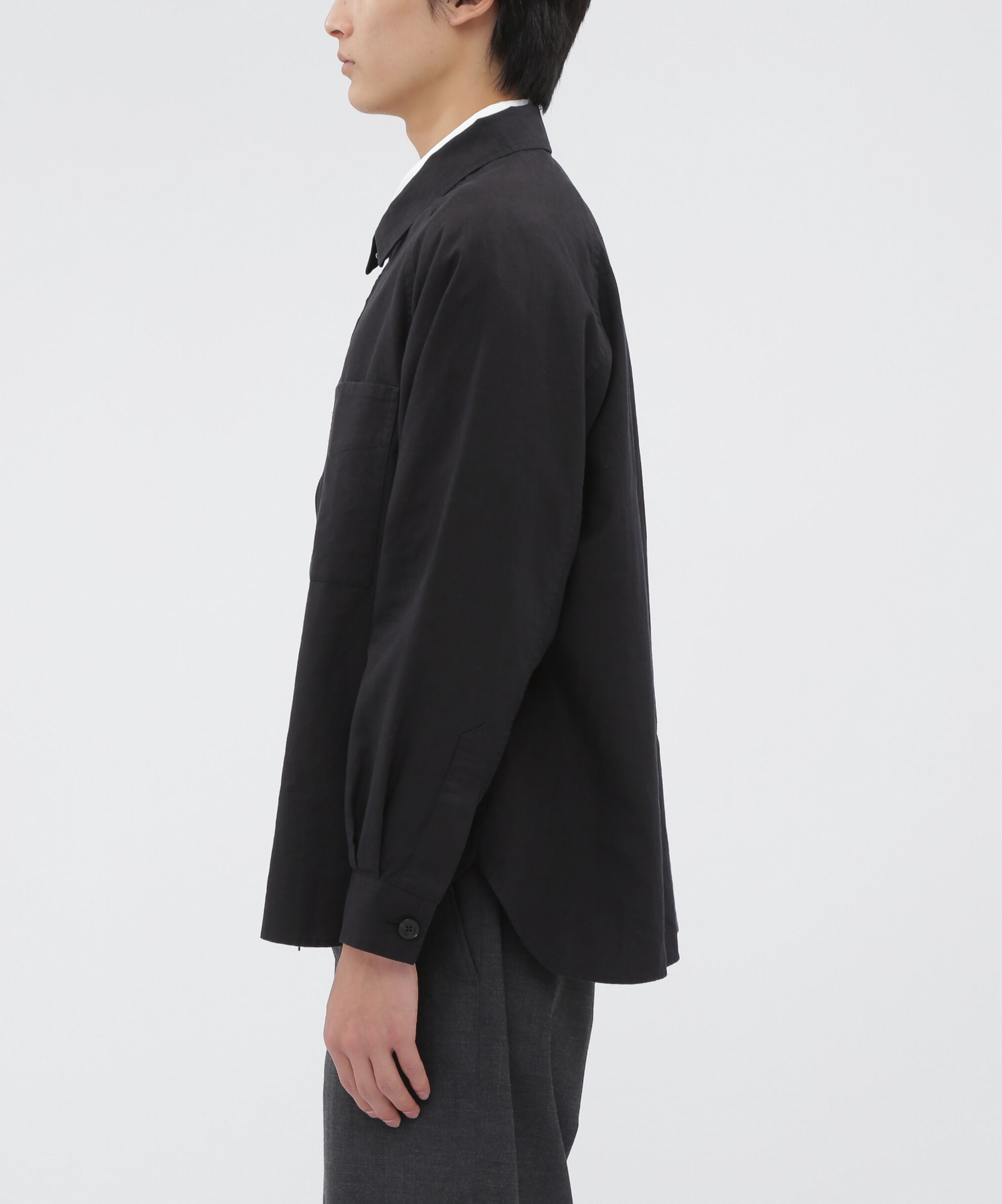 MARGARET HOWELL「LINEN COTTON TWILL BLOUSON」|ブルゾン・スタジャン|