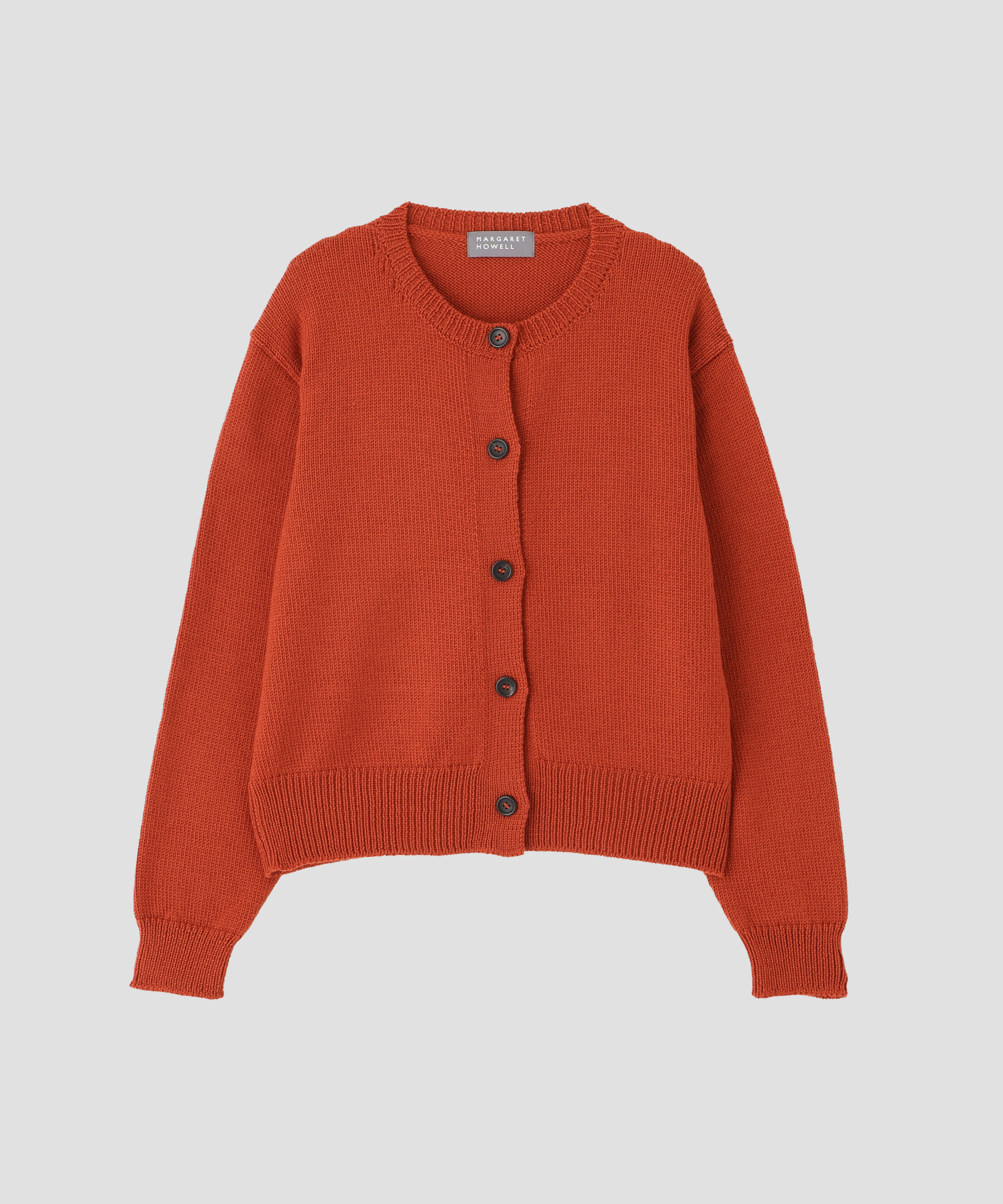  「CORD YARN WOOL KNITWEAR」|カーディガン|