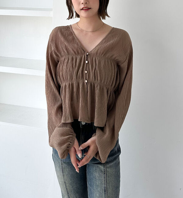 archives「マルチｗａｙ楊柳ブラウスアンサンブル」|カーディガン|