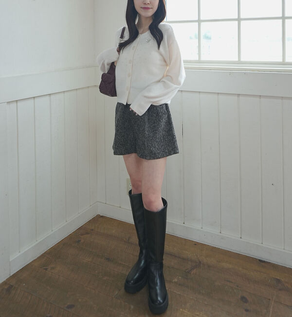 archives「ビジューニットカーディガン」|カーディガン|