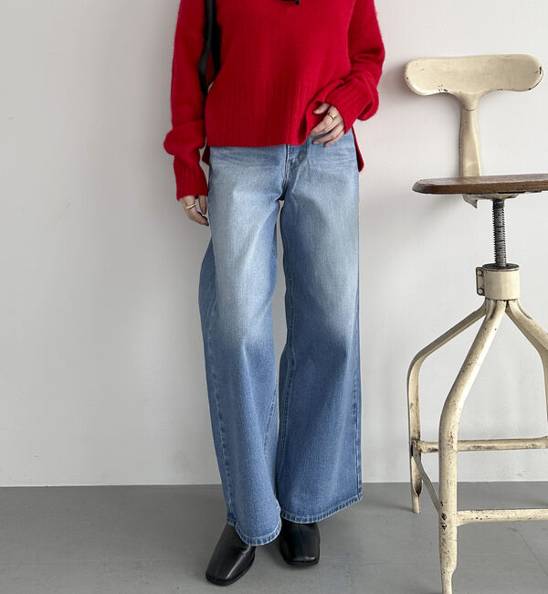 Doux archives「Ｂａｂｅ　ＷＩＤＥ　ＪＥＡＮ」|デニム|BLUE