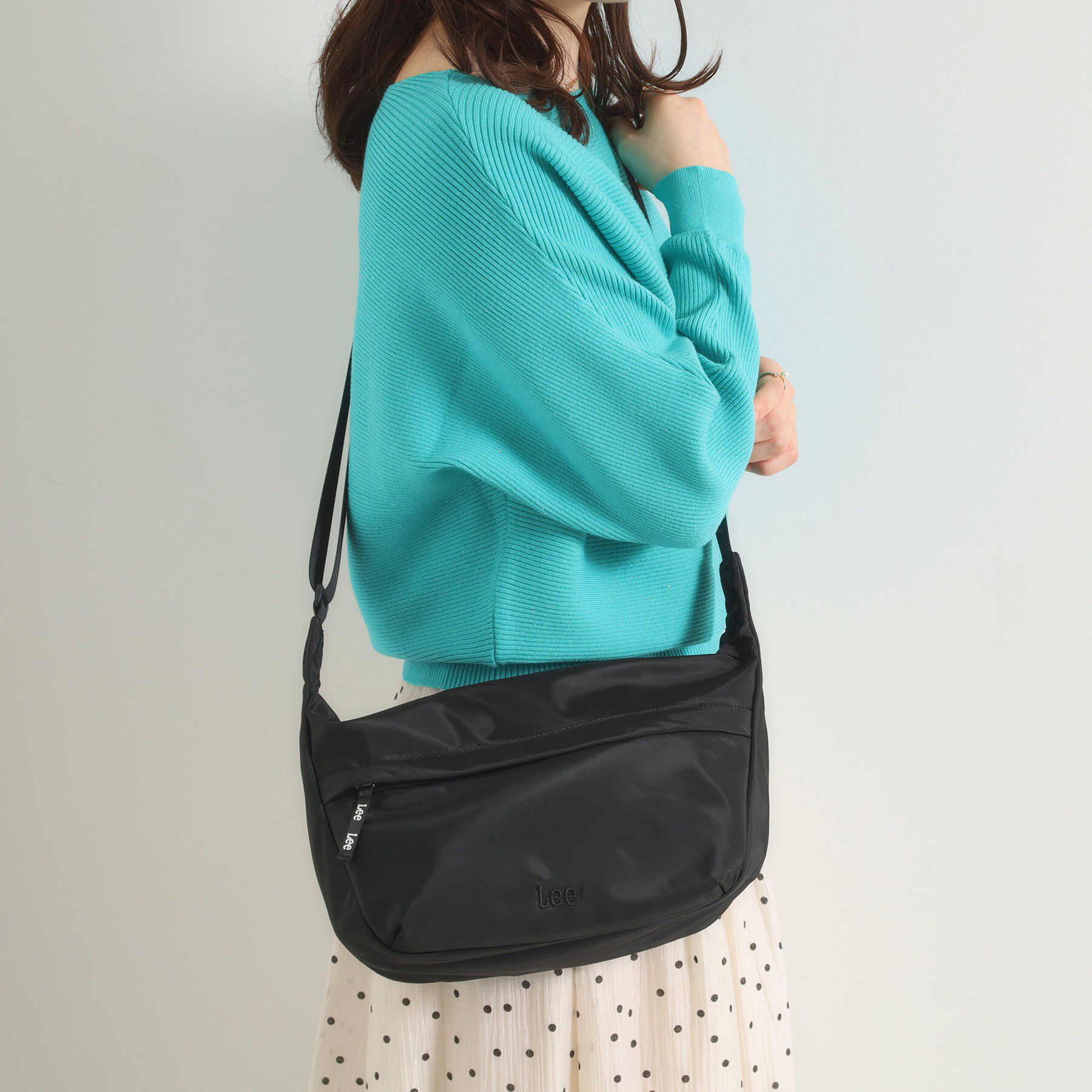 ITS&rsquo;DEMO「＜Lee別注＞ミニショルダー」|ショルダー・メッセンジャー|ブラック(019)