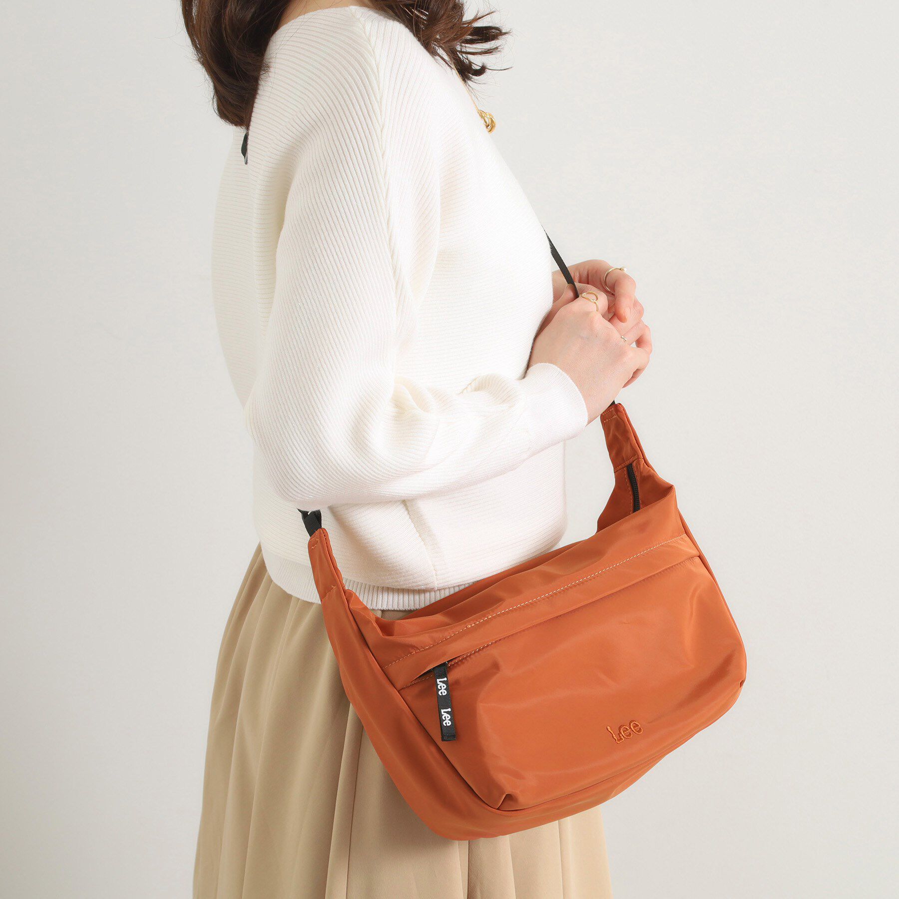 ITS&rsquo;DEMO「＜Lee別注＞ミニショルダー」|ショルダー・メッセンジャー|オレンジ(067)