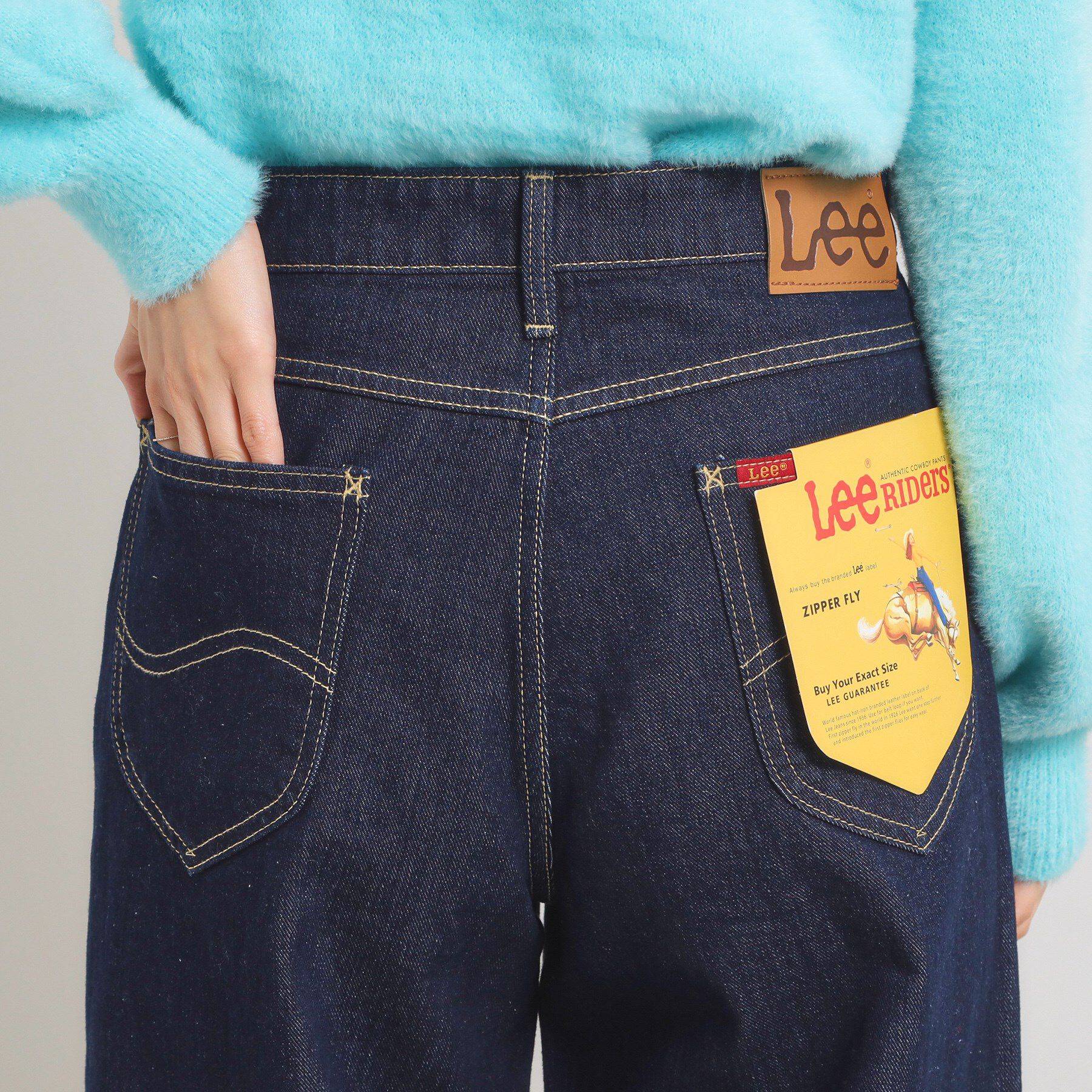 ITS&rsquo;DEMO「Lee Babe ワイドジーンズ」|デニム|