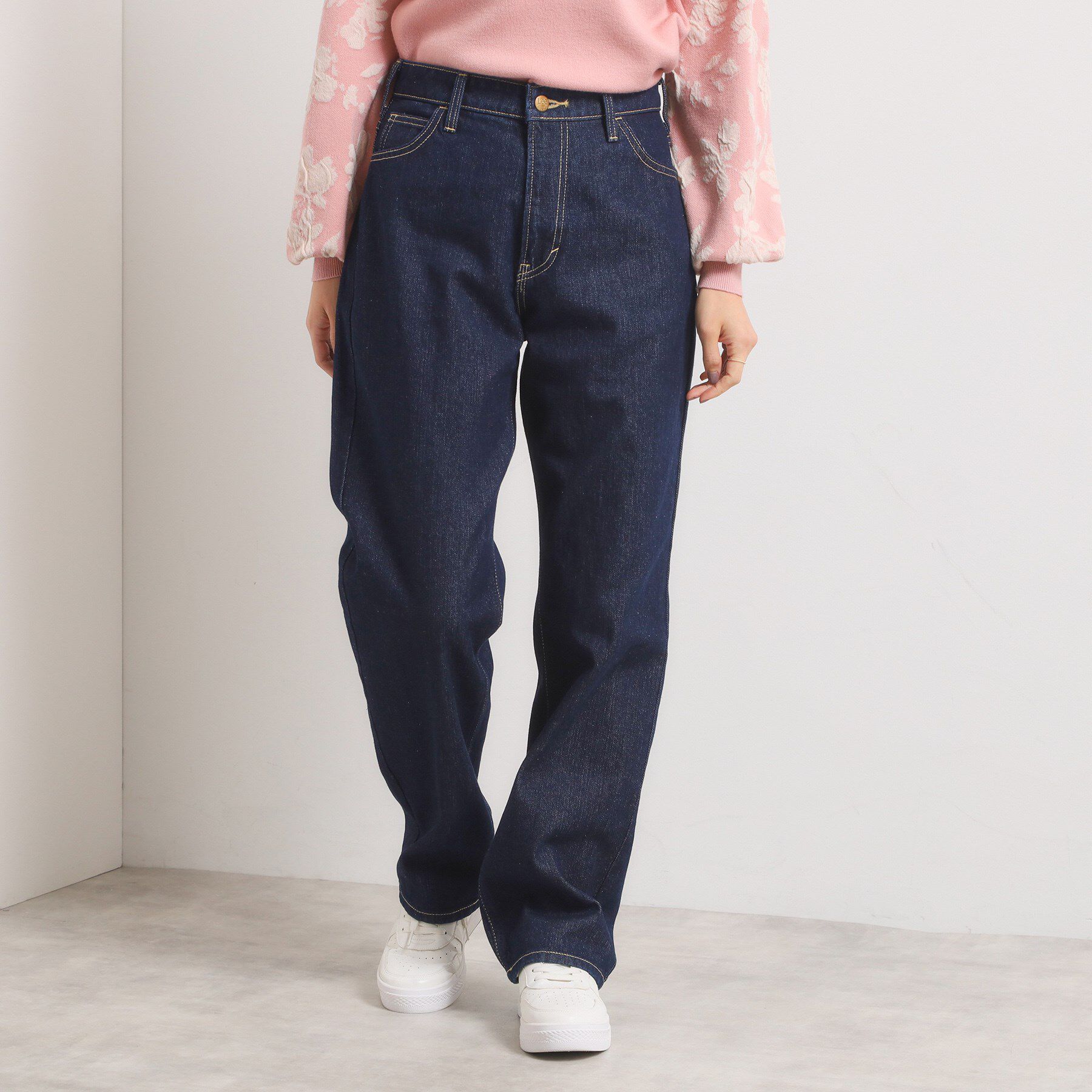 ITS&rsquo;DEMO「Lee Babe ストレートジーンズ」|デニム|