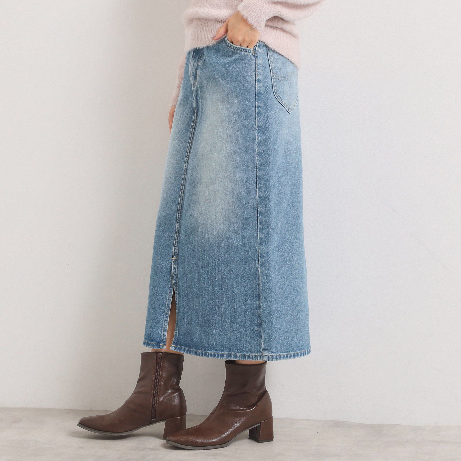 ITS&rsquo;DEMO「Lee Babe デニムスカート」|スカート|