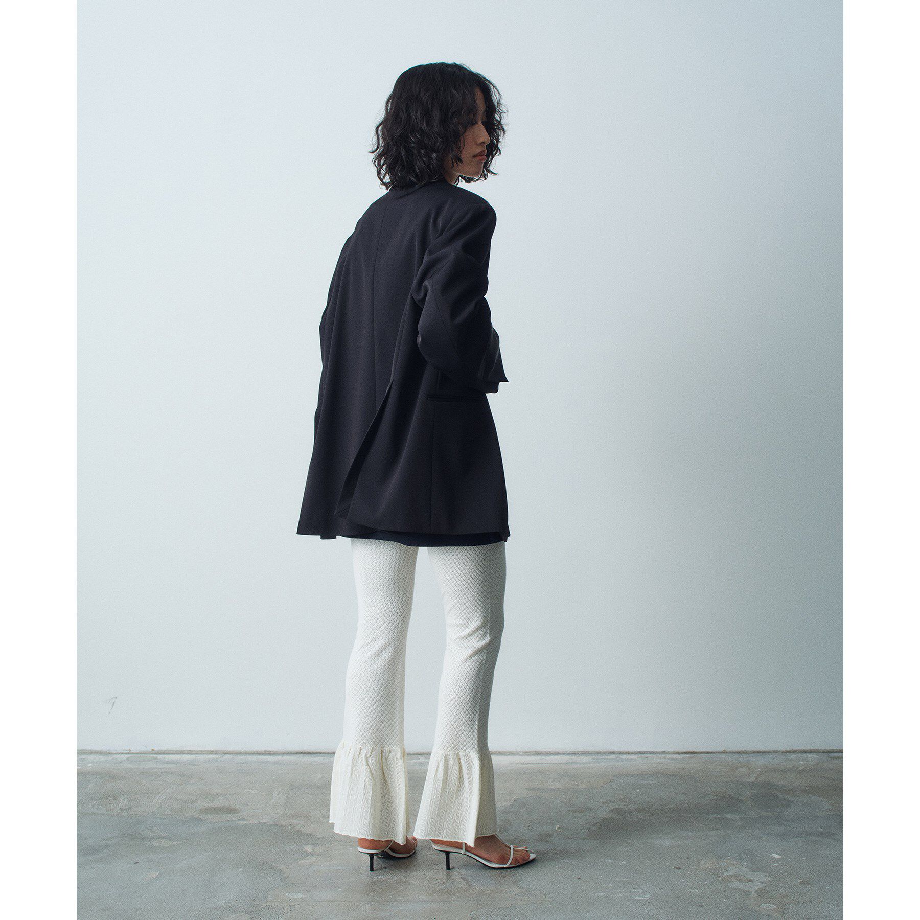 CODE A「lace knit pants」|その他|