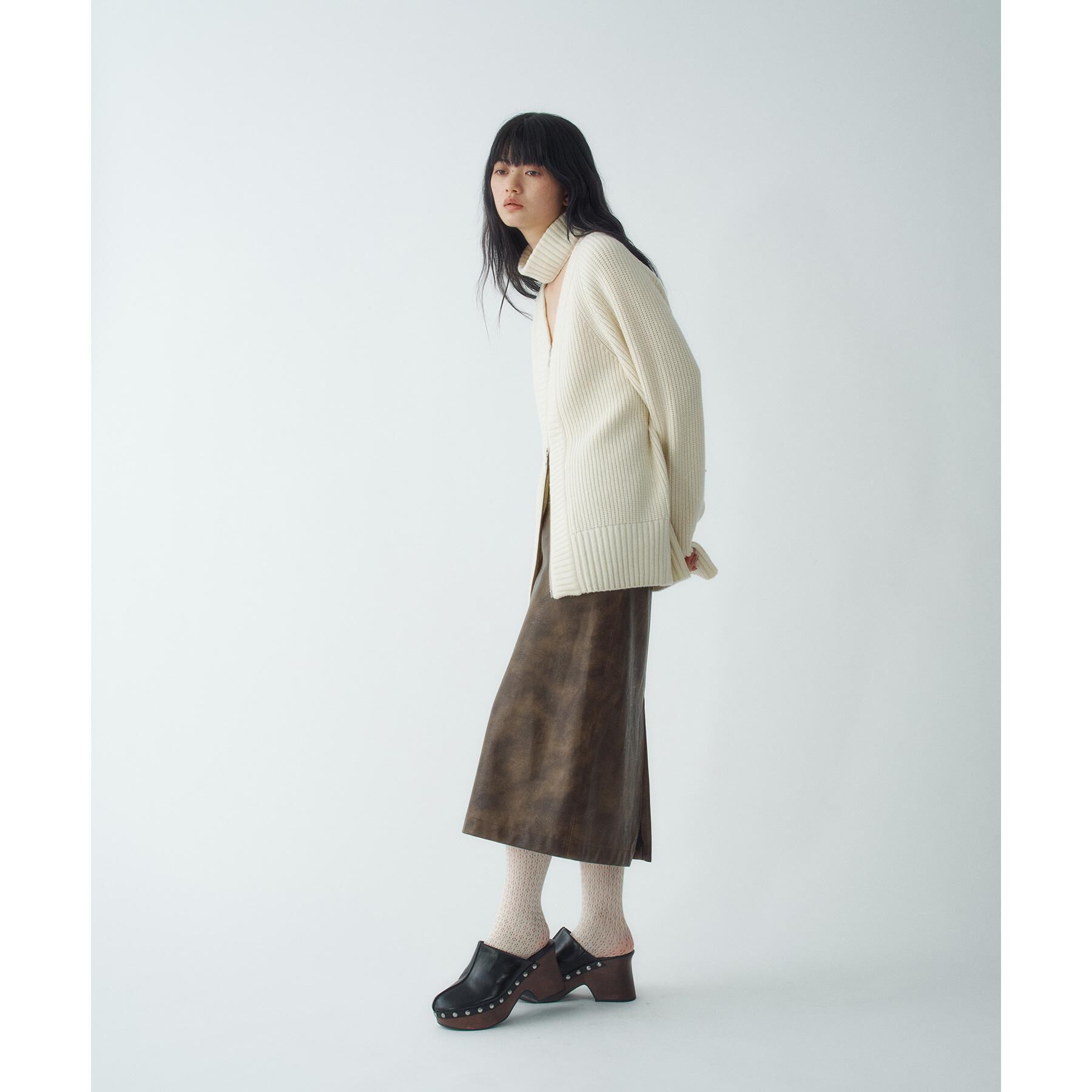 CODE A「garin sleek skirt」|スカート|