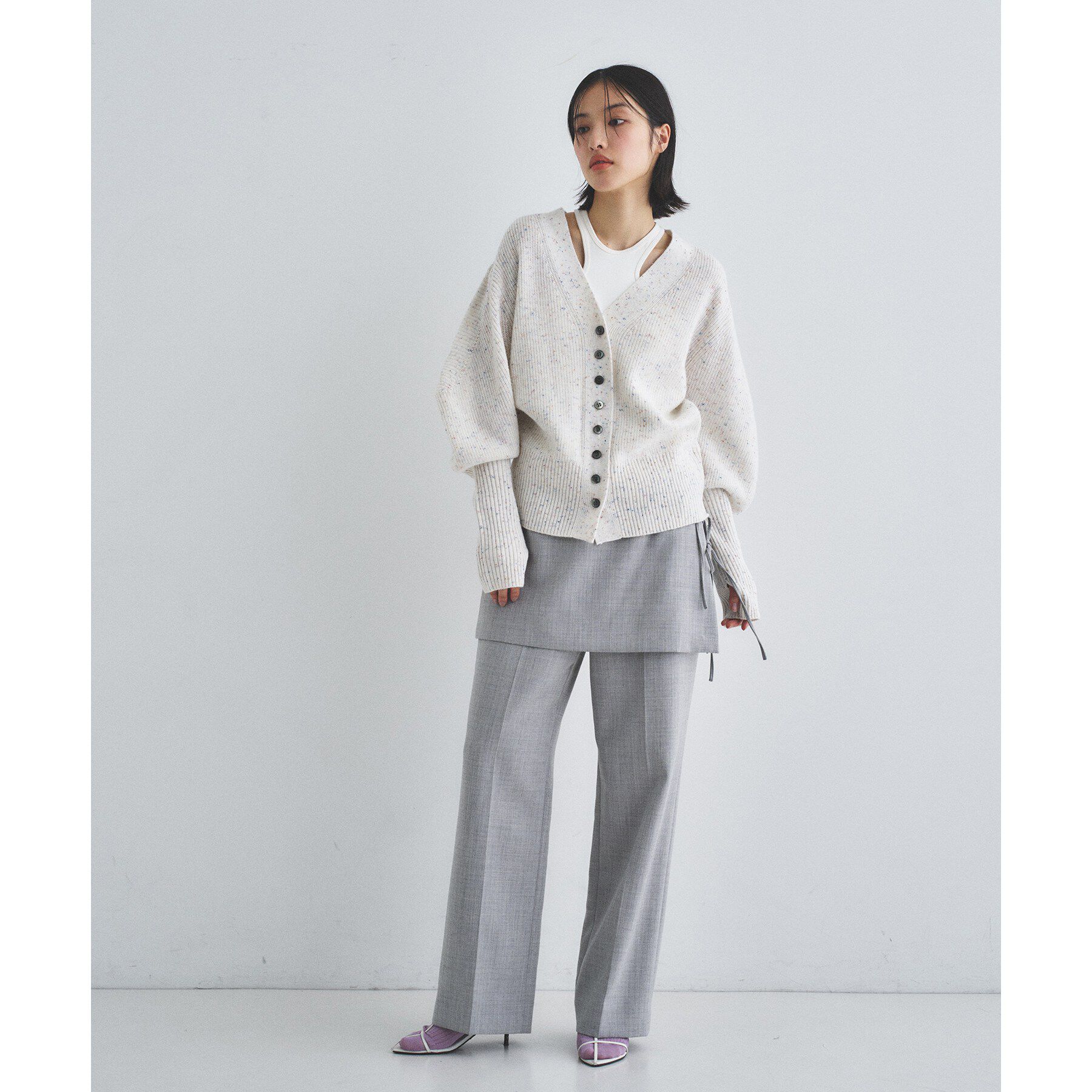 CODE A「puff cardigan」|カーディガン|